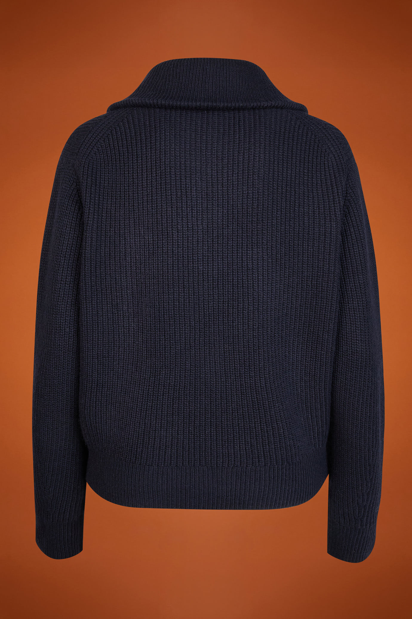 Polo donna in maglia con mezza zip regular fit image number 5