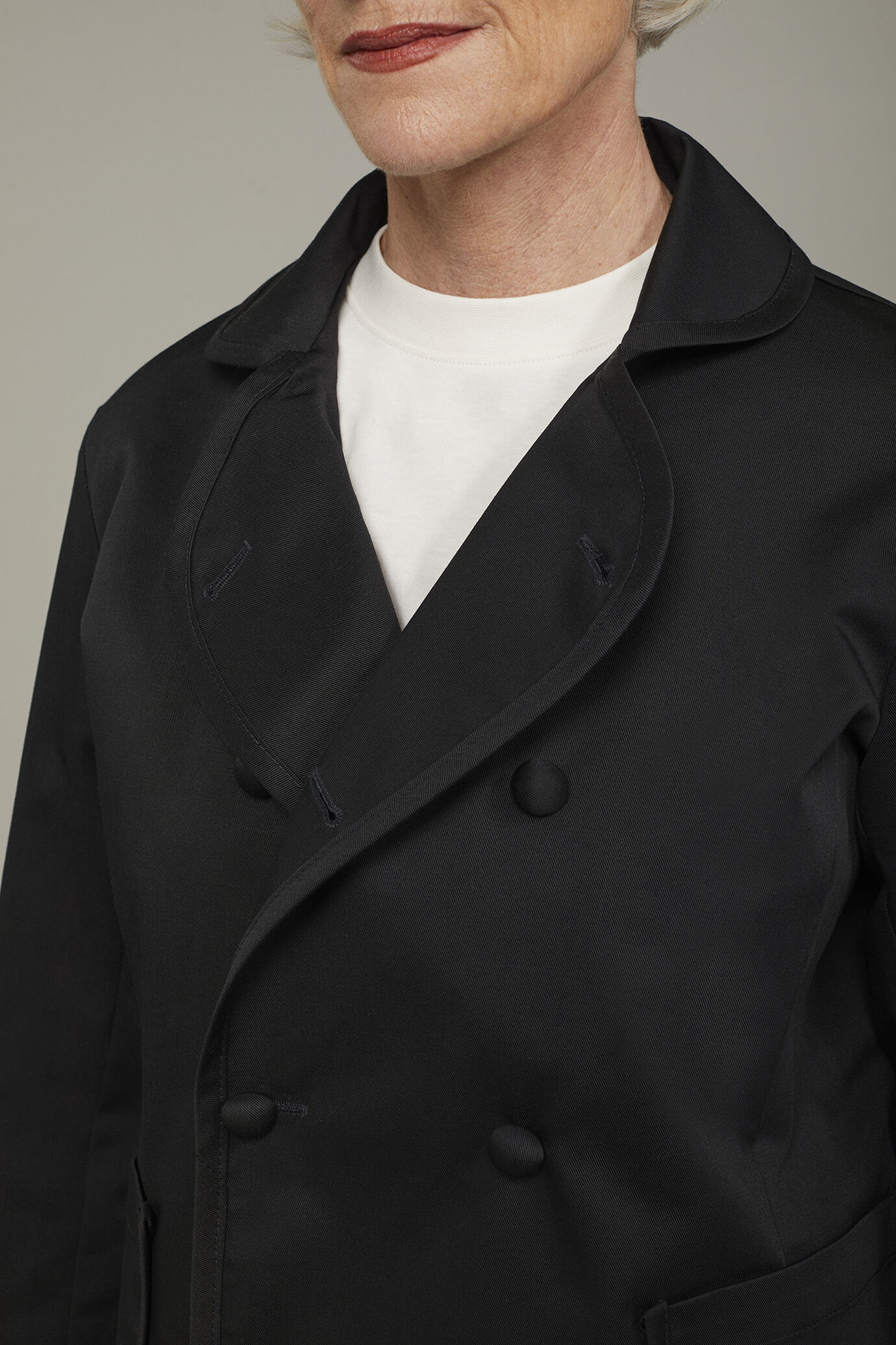 Giubbino doppiopetto donna regular fit image number 4