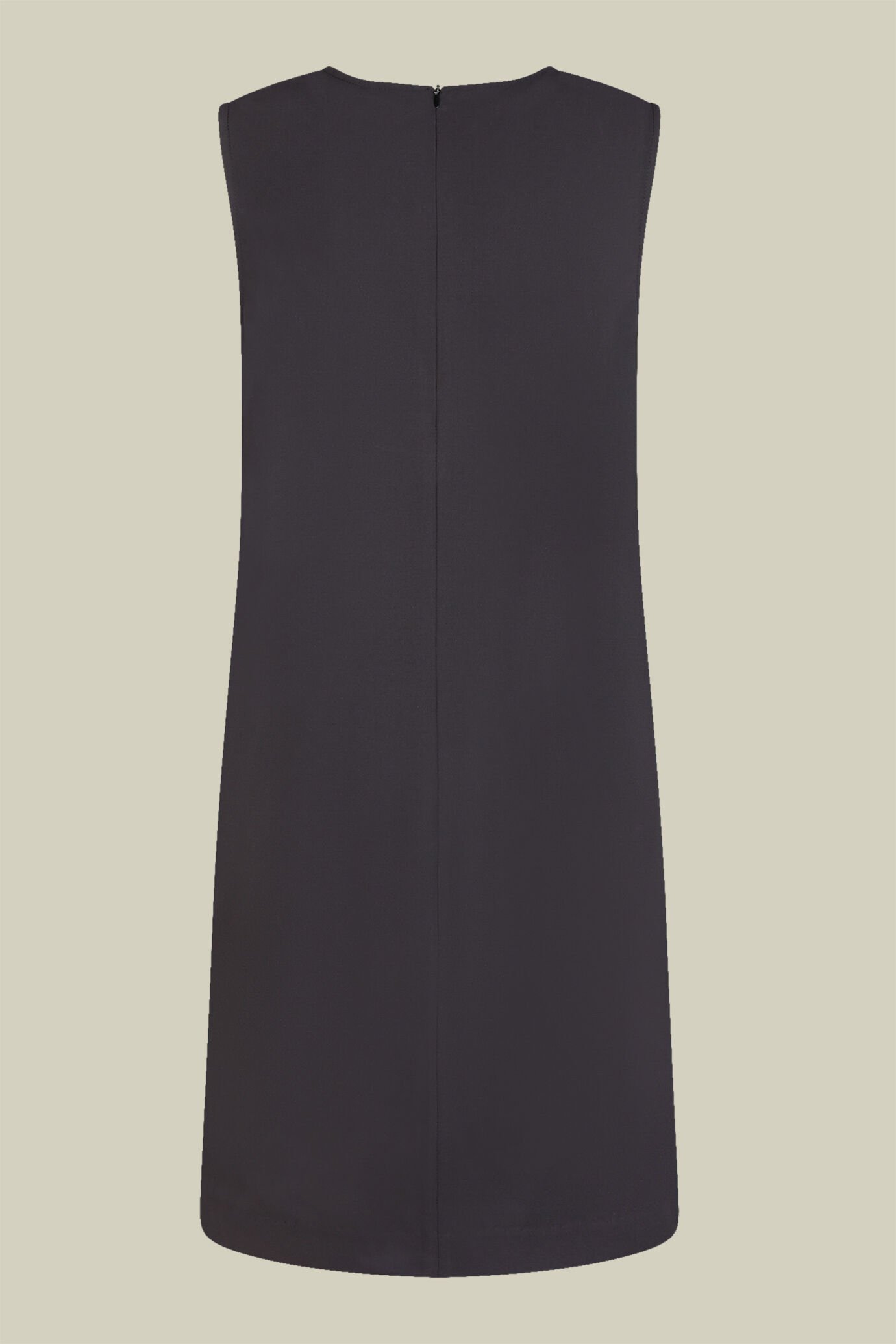 Abito donna tubino smanicato comfort fit