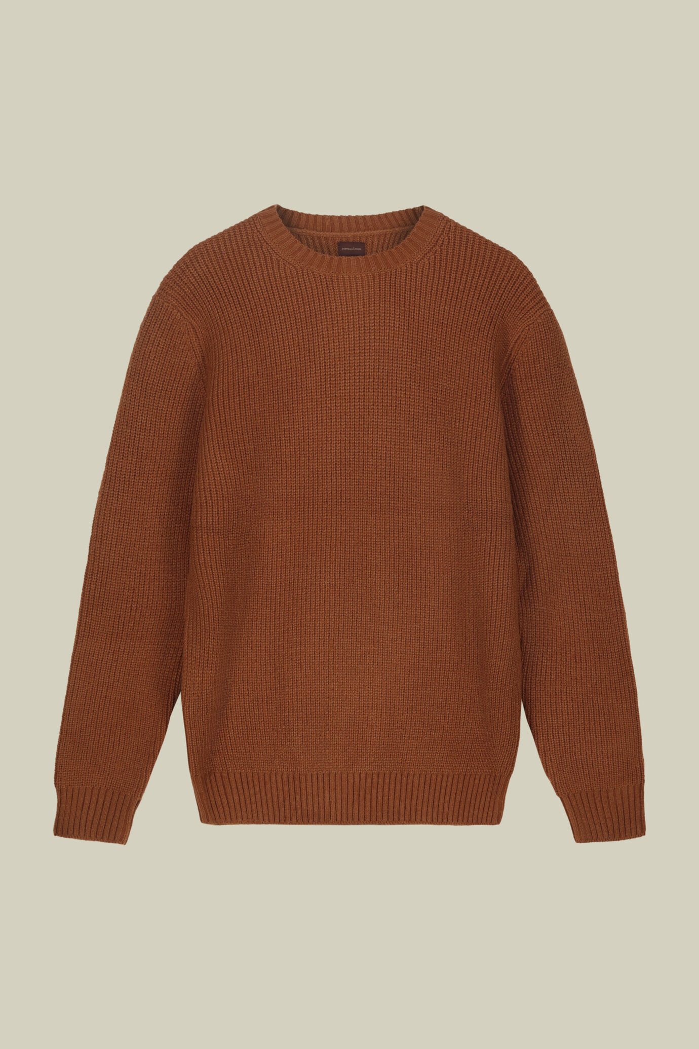 Maglia uomo girocollo in costa inglese regular fit image number 0