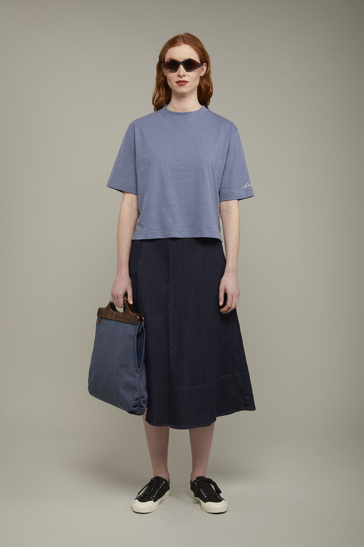 Gonna donna denim regular fit