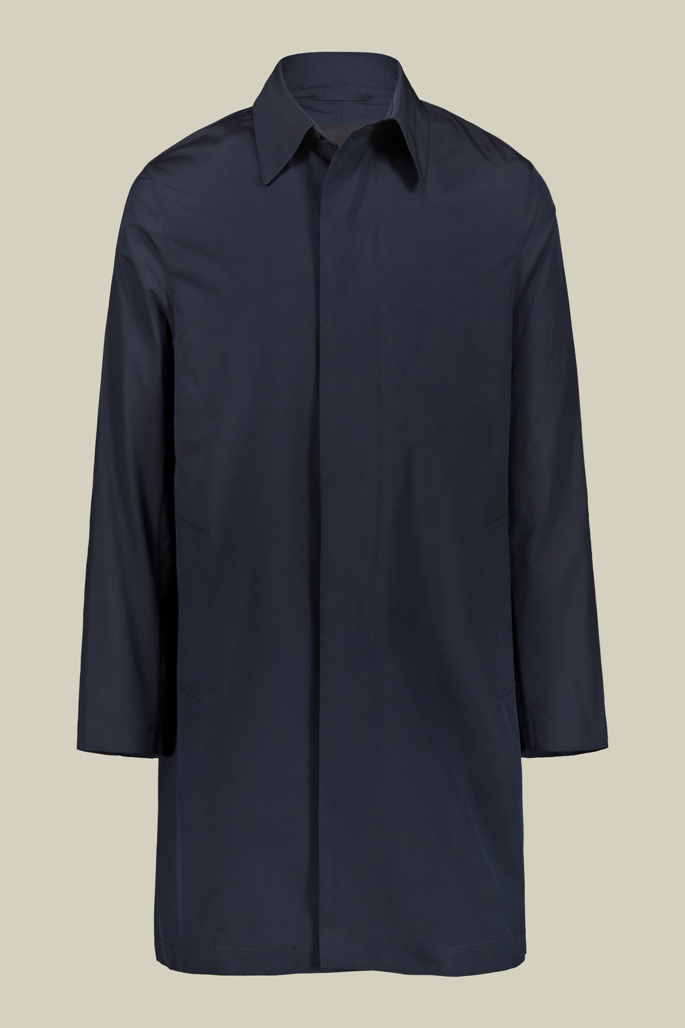 Impermeabile uomo in tessuto leggero regular fit image number 0
