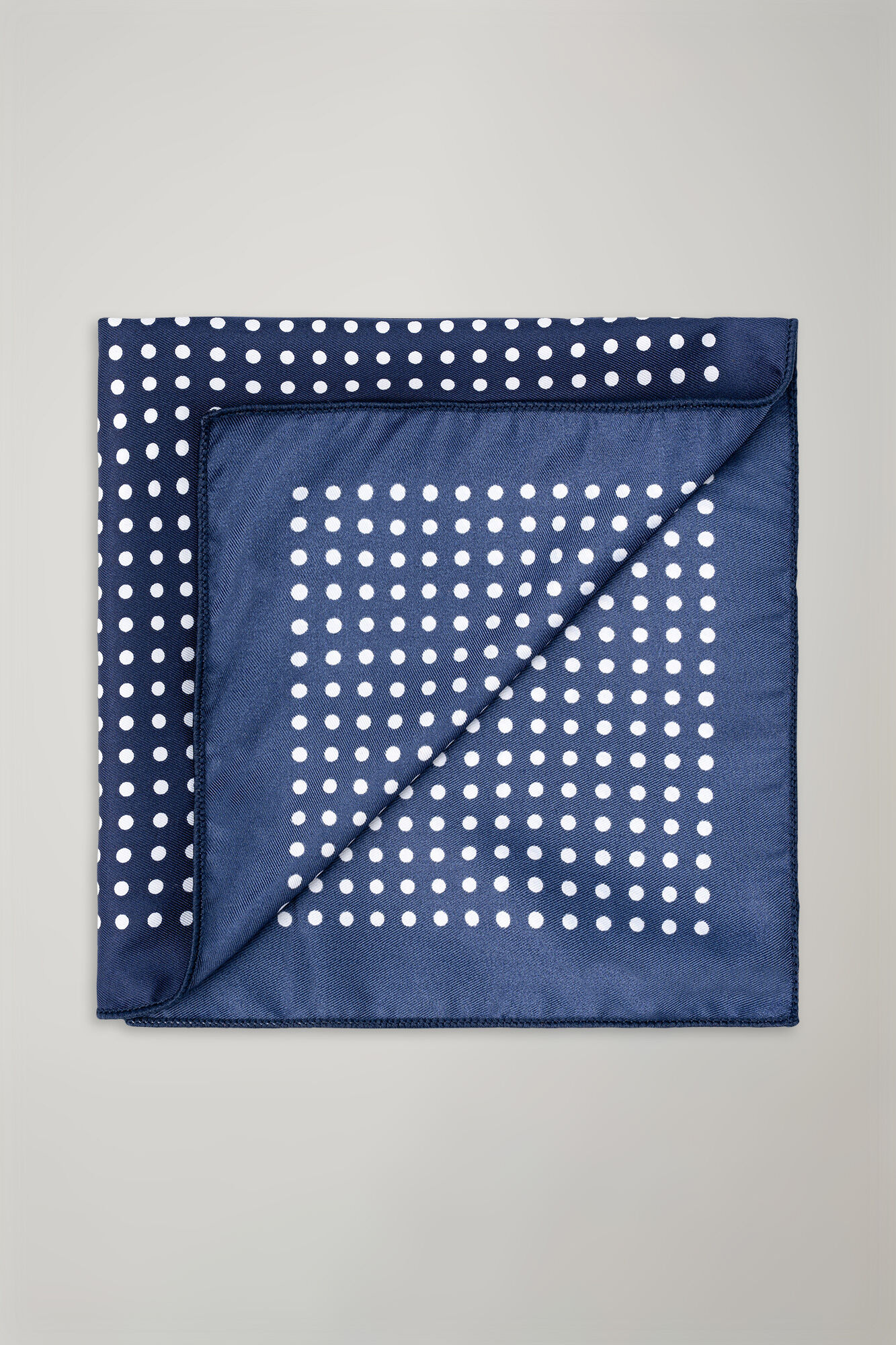Pochette uomo fantasia pois