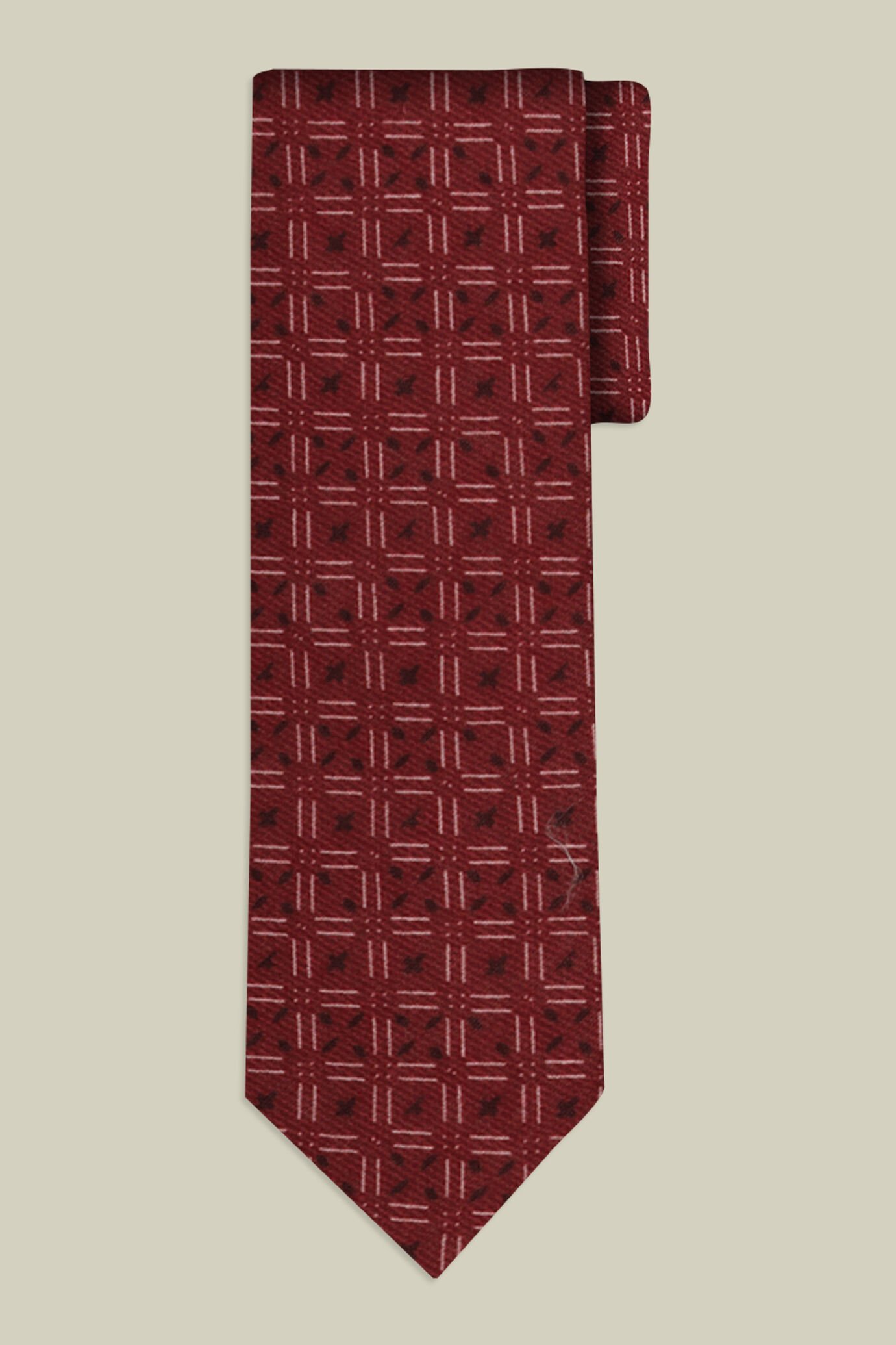 Cravate homme gros motif