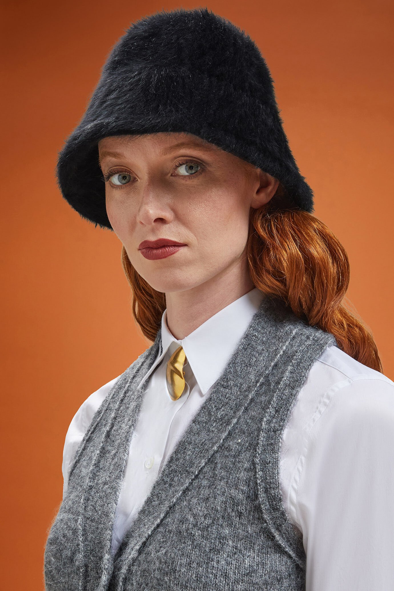 Cappello donna a secchiello Wool Blend