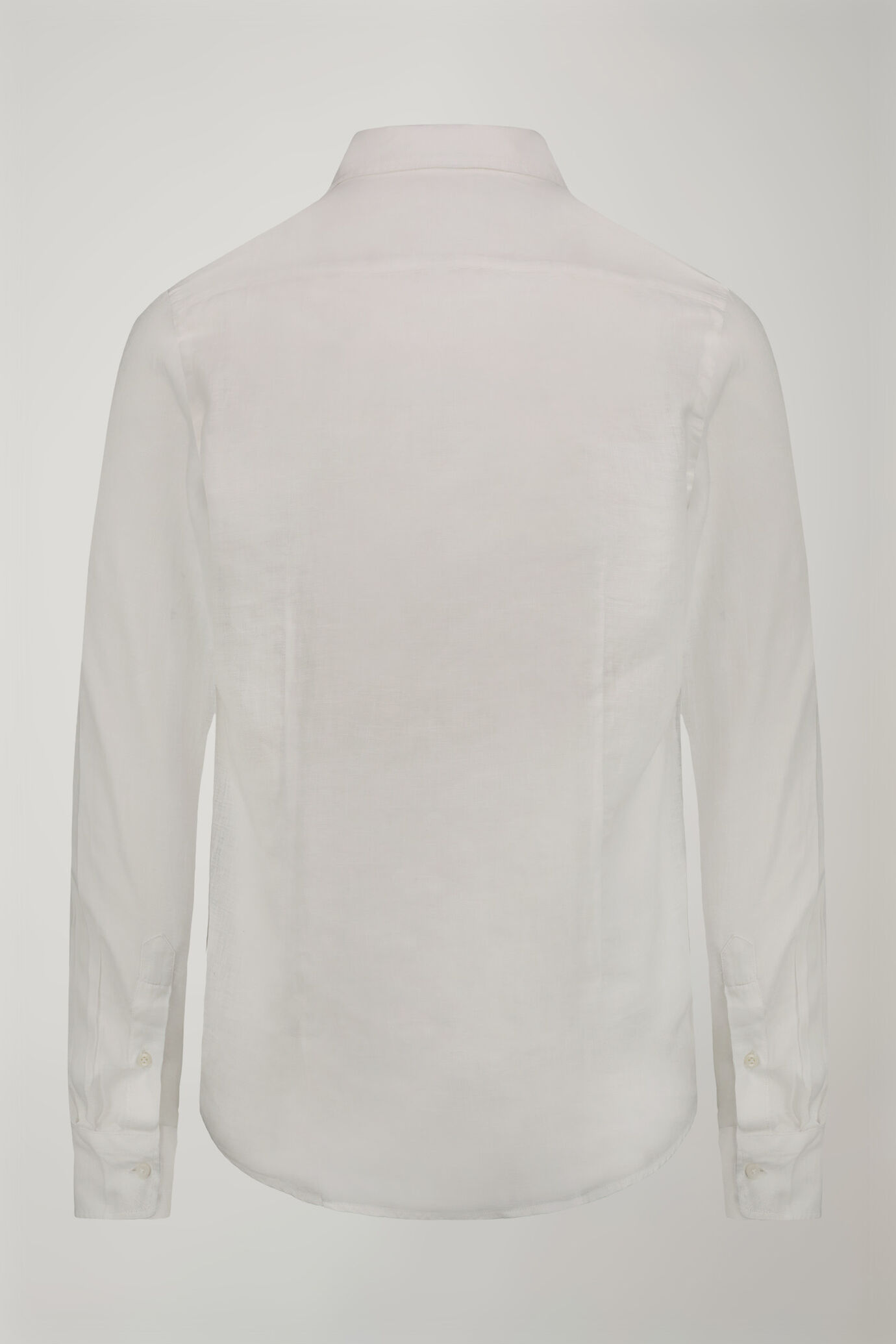 Chemise décontractée homme à col classique, en 100 % lin, coupe confort image number 6