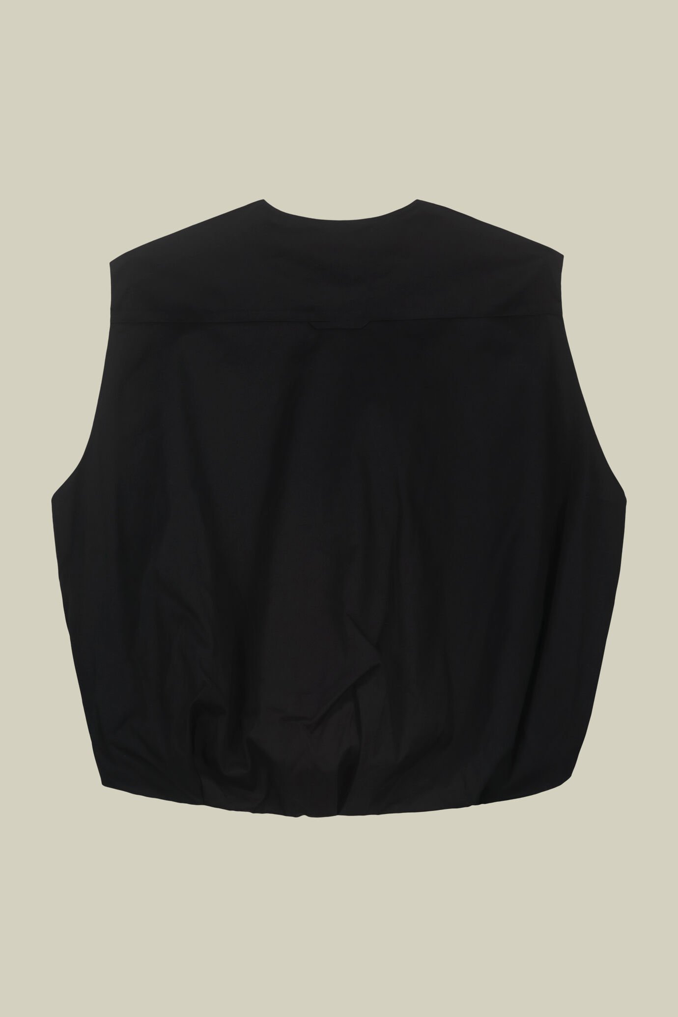 Gilet donna dalla linea a uovo e dalla vestibilità oversize image number 5