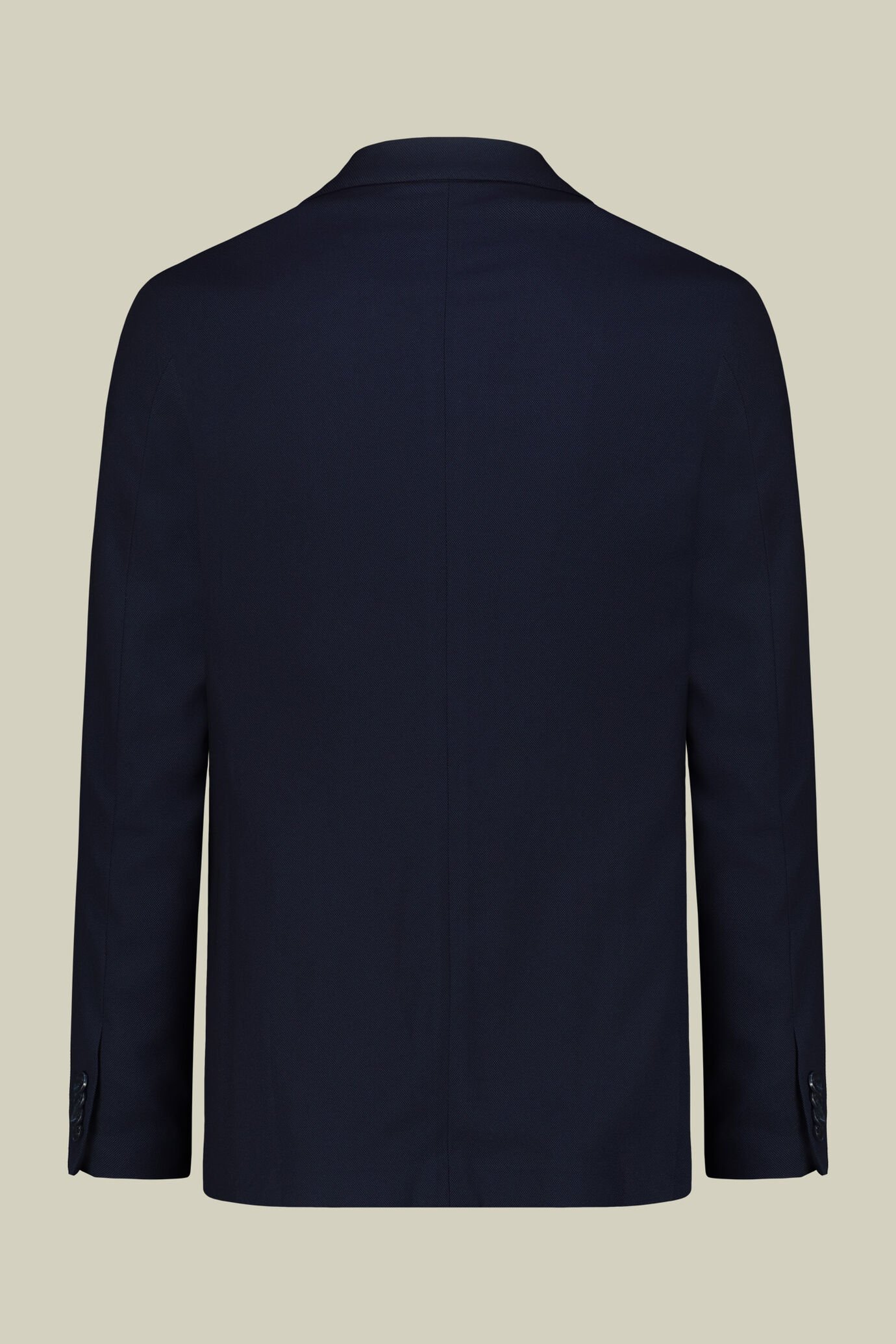 Costume homme à un bouton, motif œil de perdrix, coupe regular image number 1