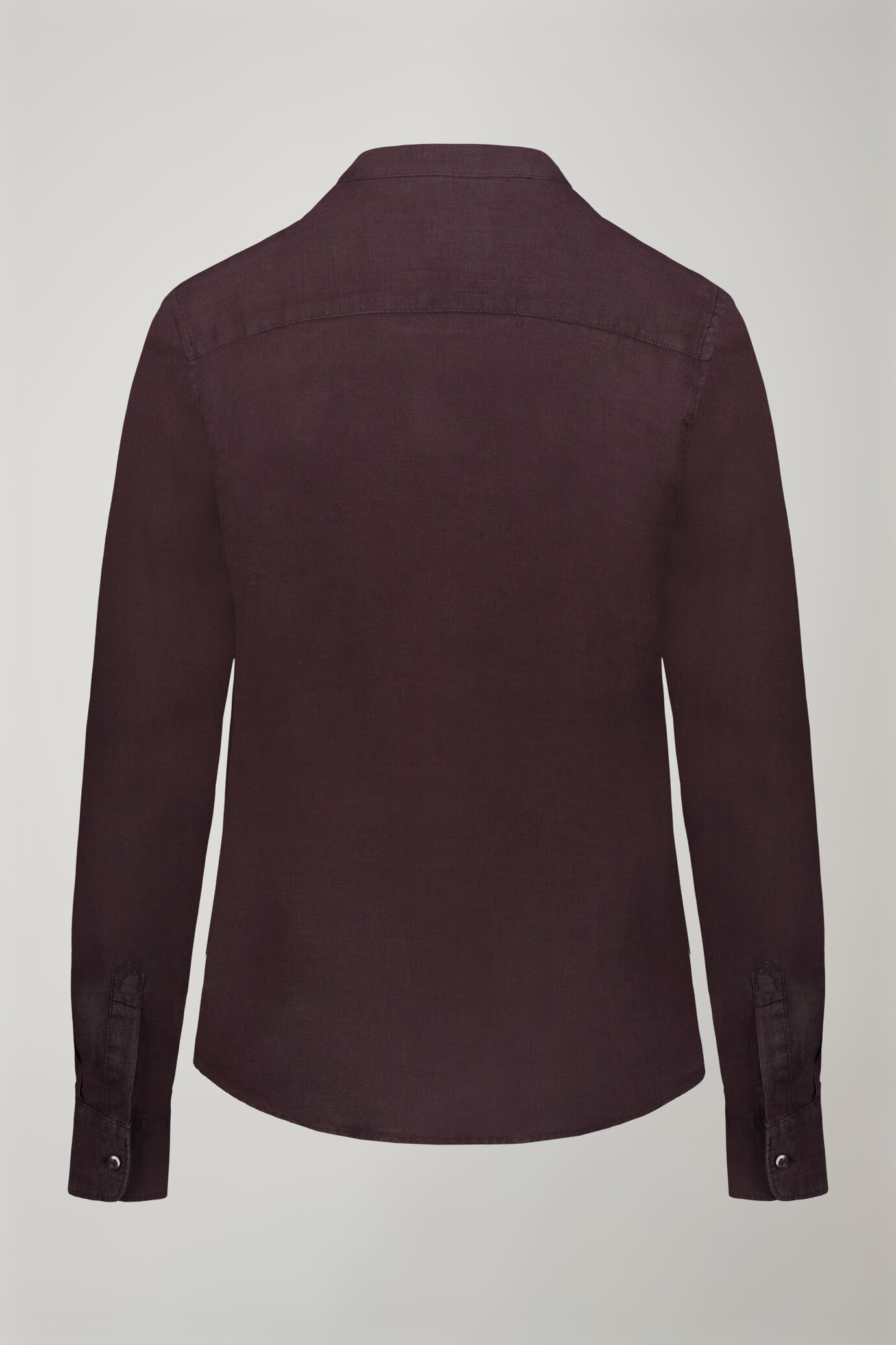 Camicia donna con collo coreano 100% lino image number 5