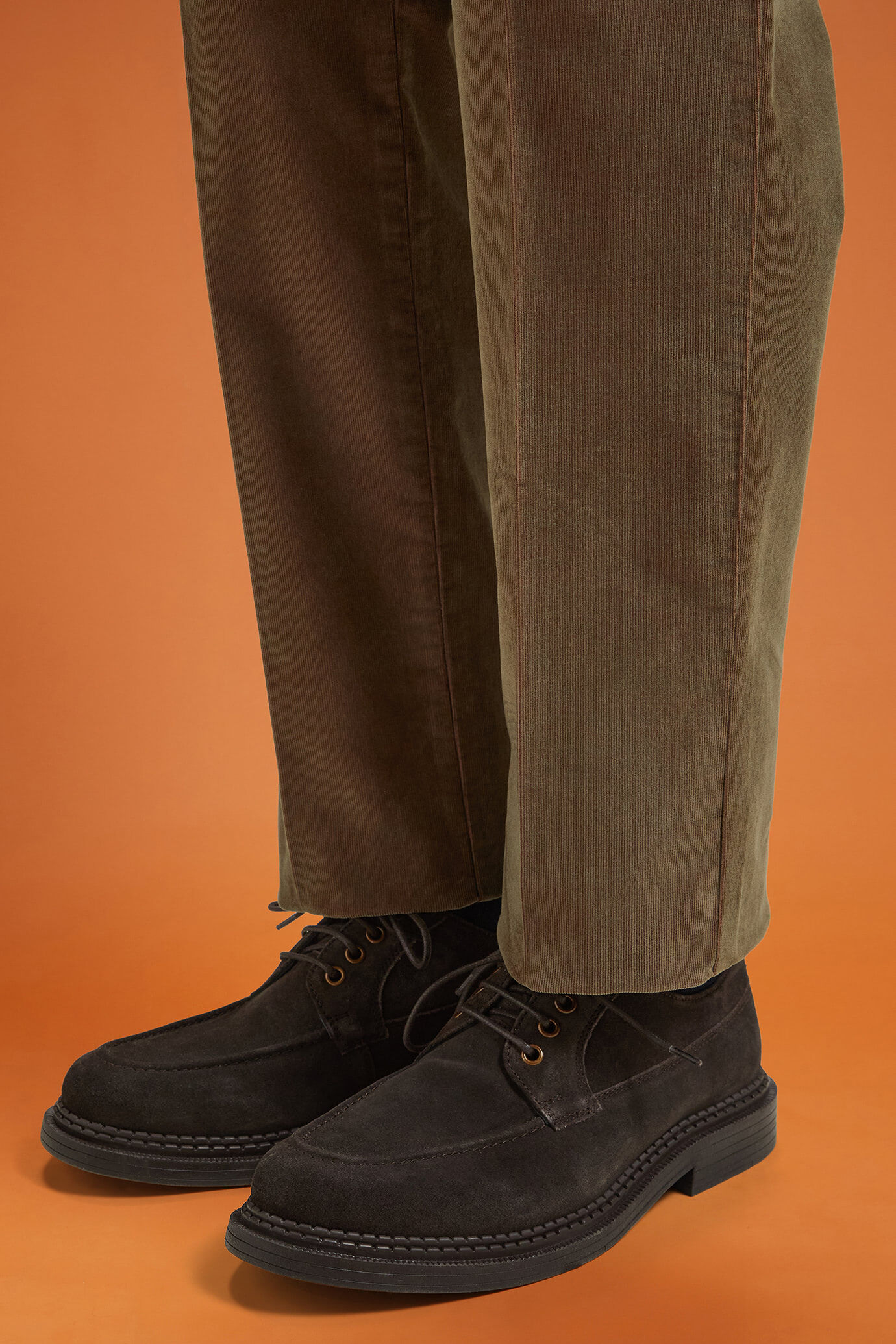 Scarpa ranger uomo 100% vera pella con fondo in gomma image number 4