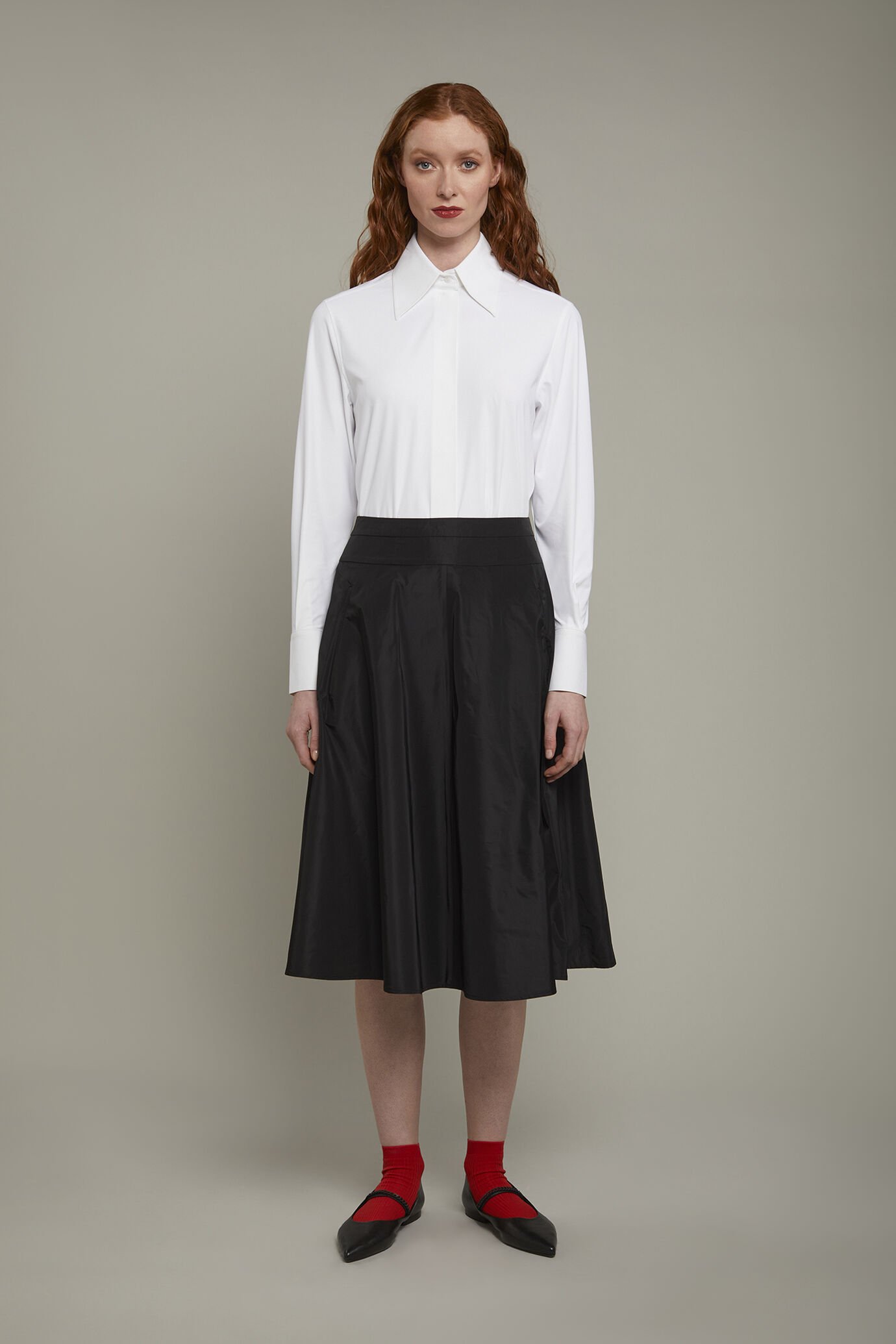 Women’s technical taffeta skirt regular fit image number 2