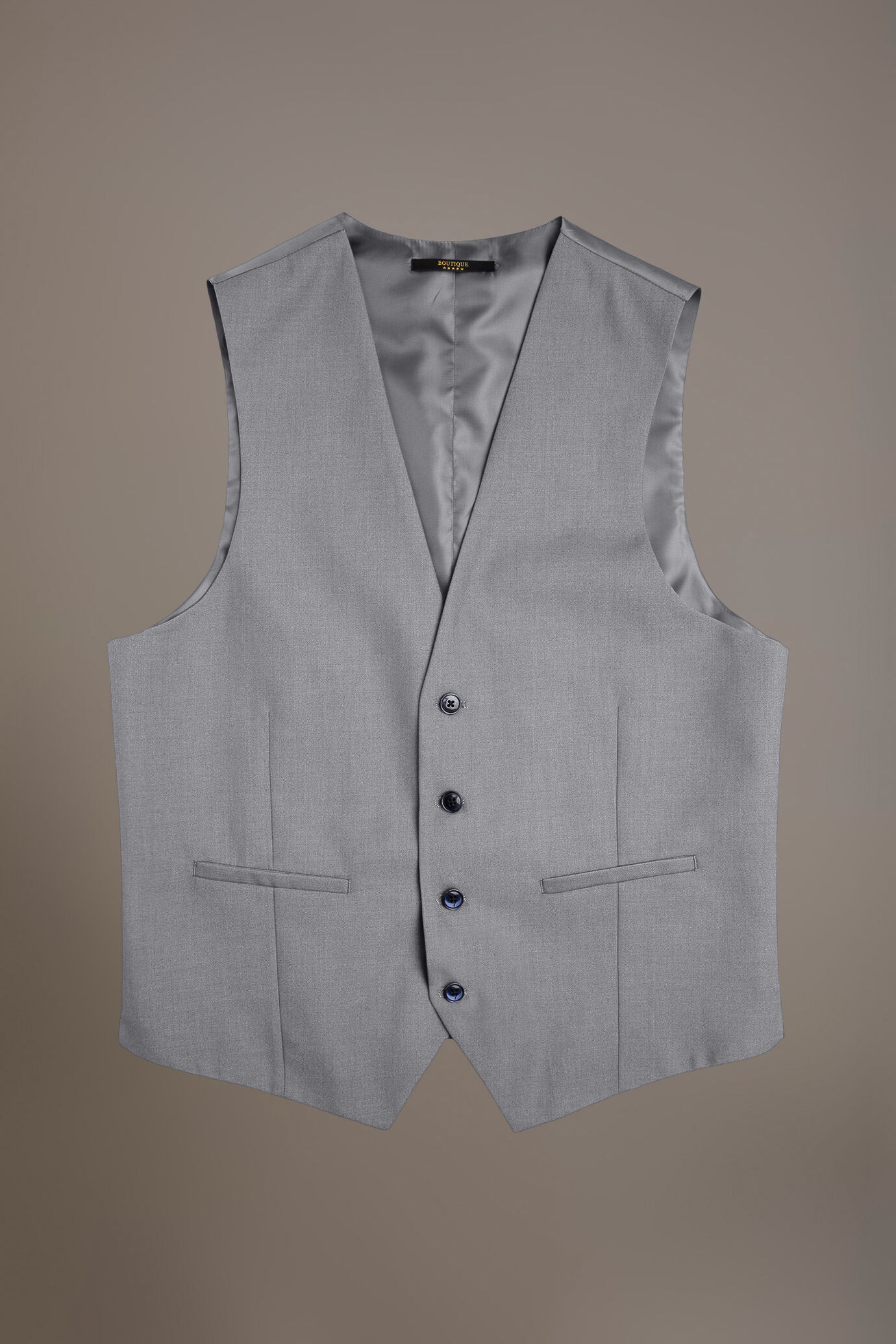 Gilet monopetto classico senza rever image number 0