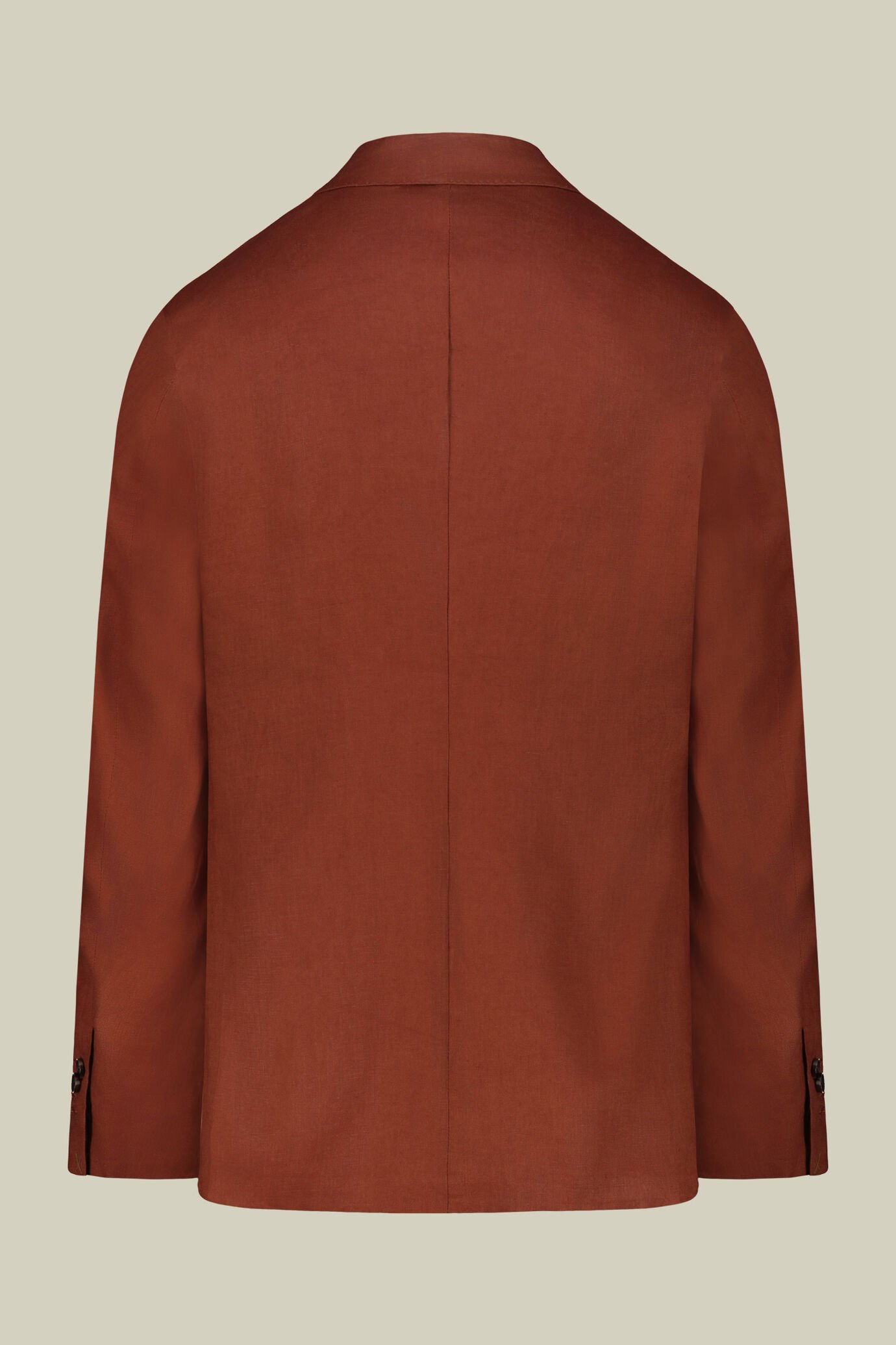 Abito uomo doppiopetto 100% lino regular fit image number 5