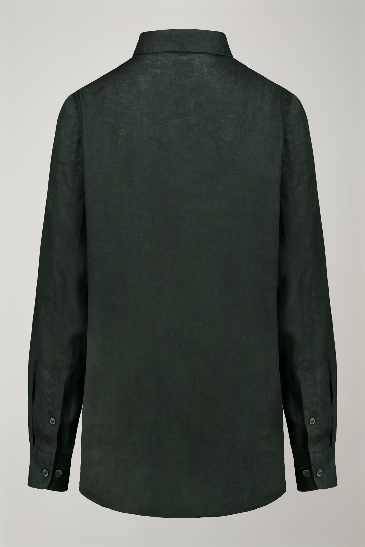 Camicia donna con collo classico 100% lino image number 6