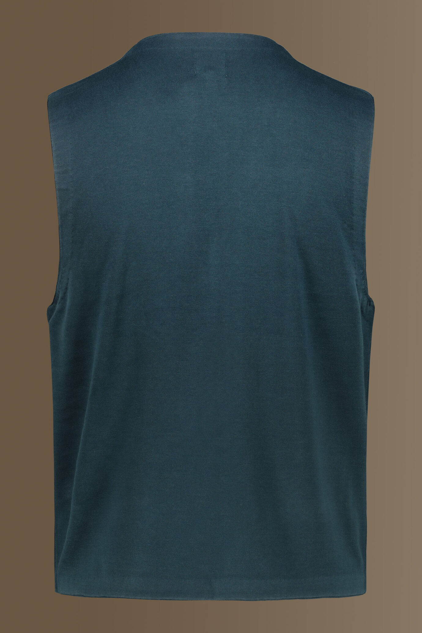 Gilet in maglia monopetto uomo puro cotone image number 3