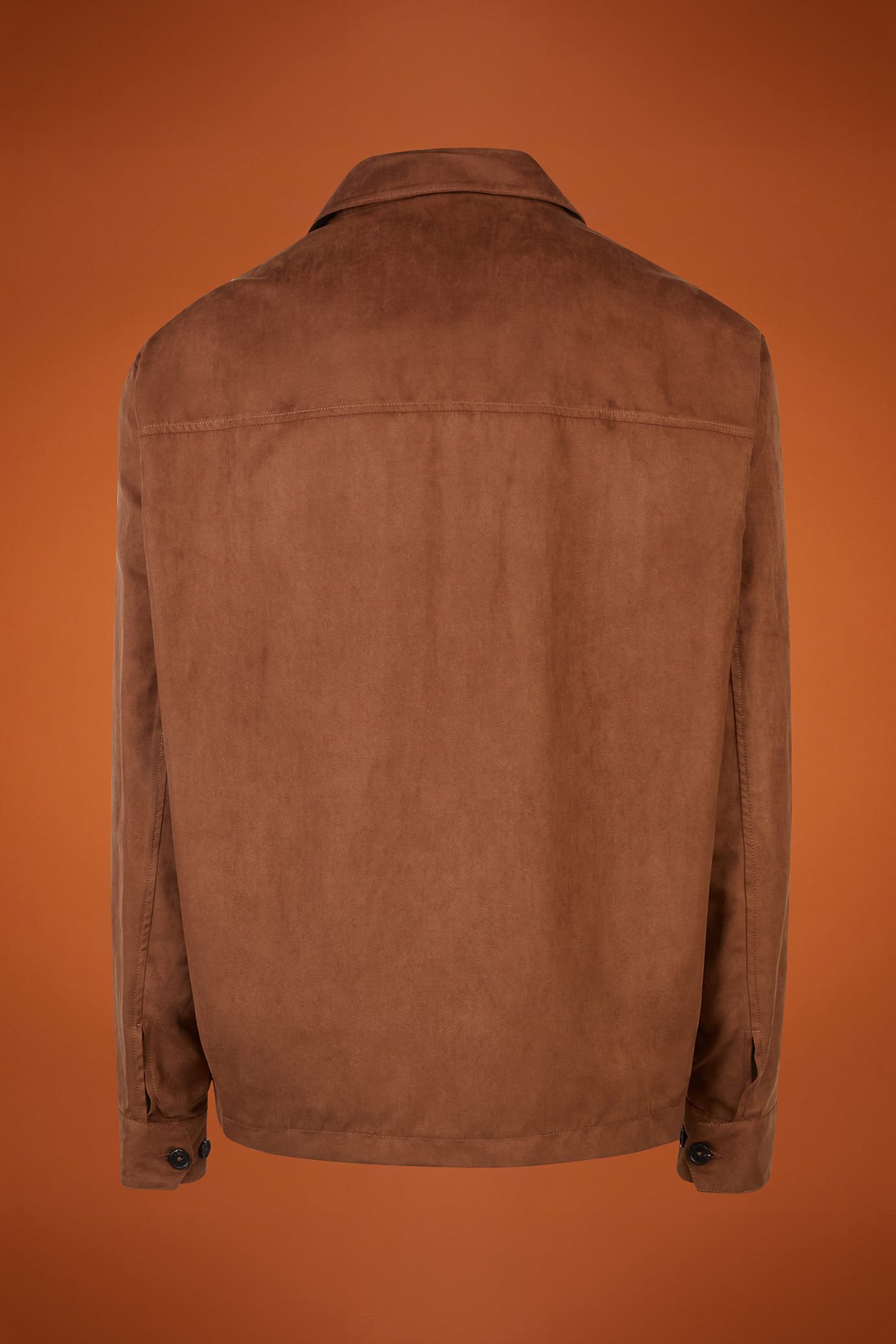 Veste homme en tissu imitation daim coupe régulière image number 5