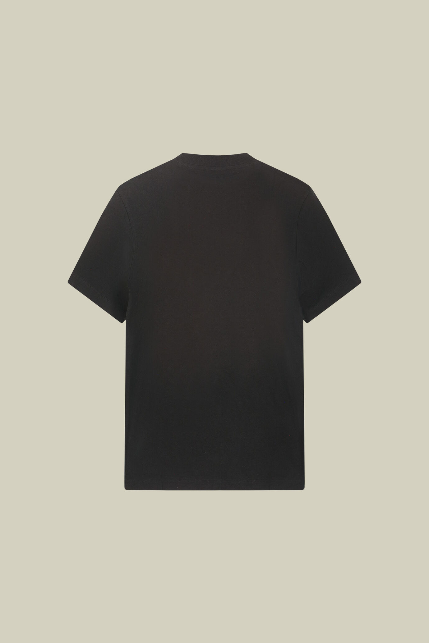 Men&rsquo;s 100% cotton T-shirt with a turtleneck and regular fit image number 5