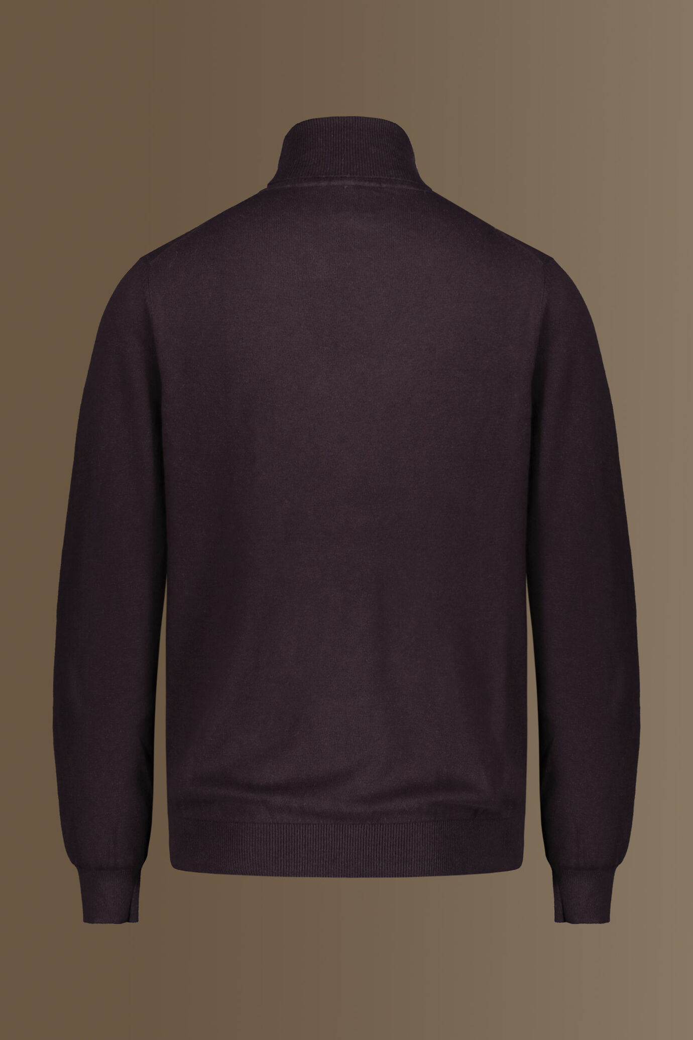 Maglia collo alto misto lana e cotone image number 4