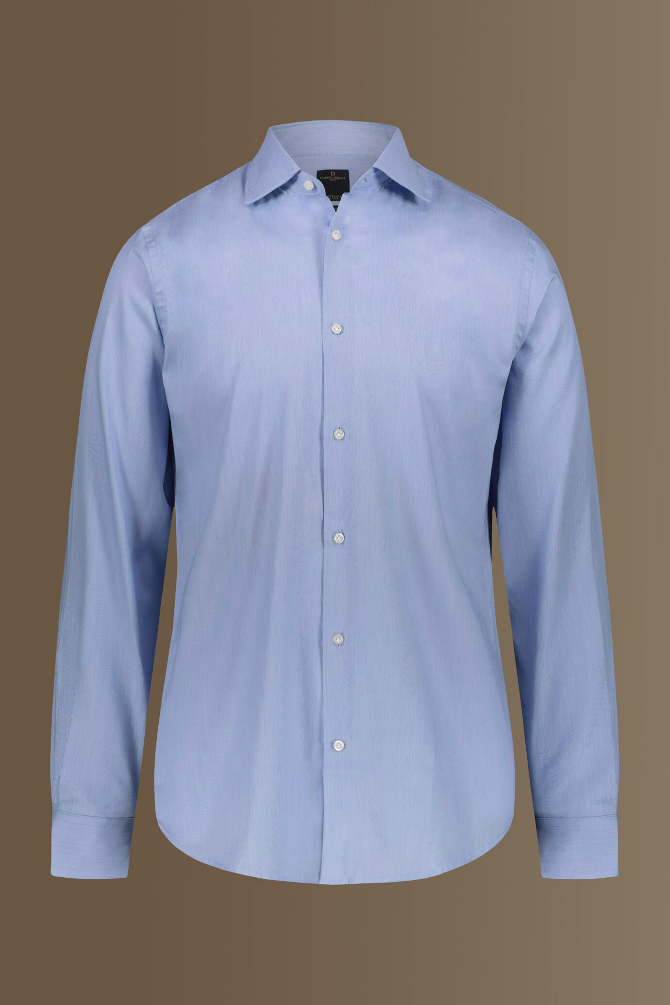Camicia classica uomo collo francese piquet armaturato image number 3