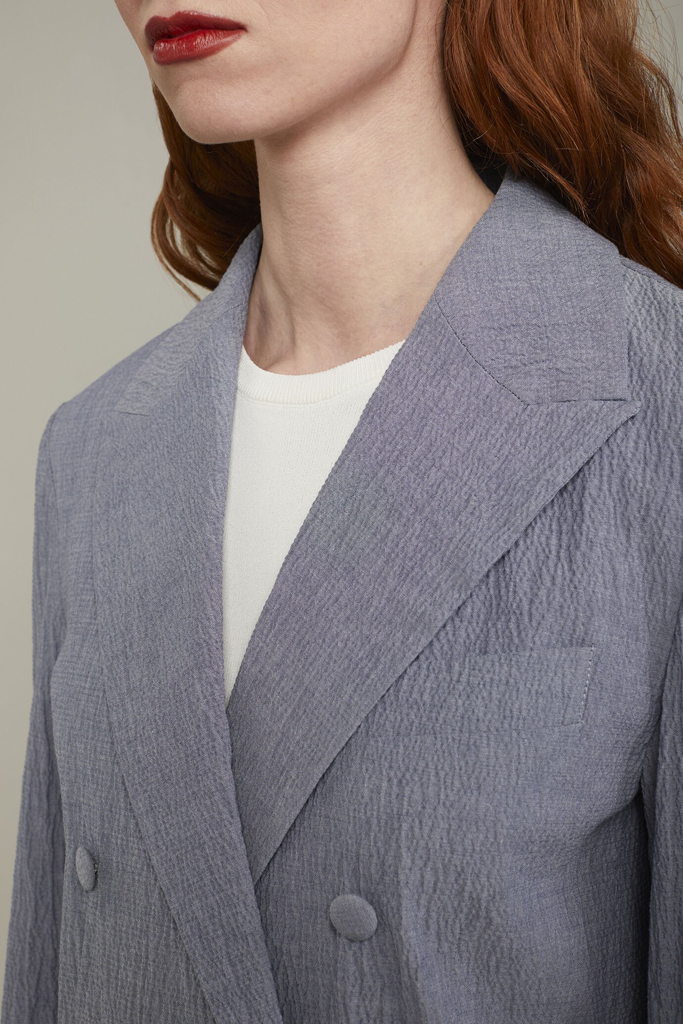 Giacca donna doppiopetto regular fit image number 3