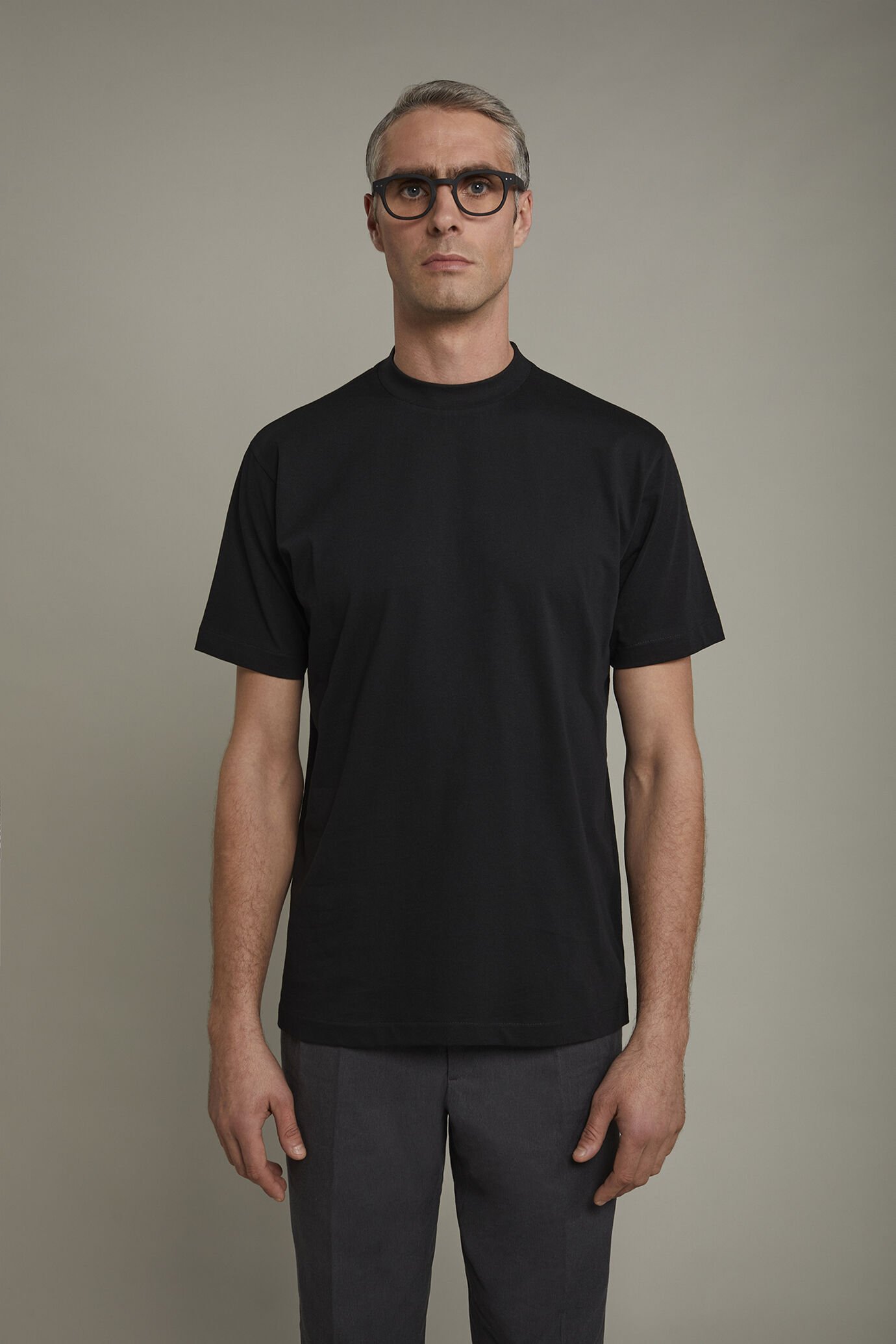 T-shirt uomo girocollo 100% cotone regular fit image number 2
