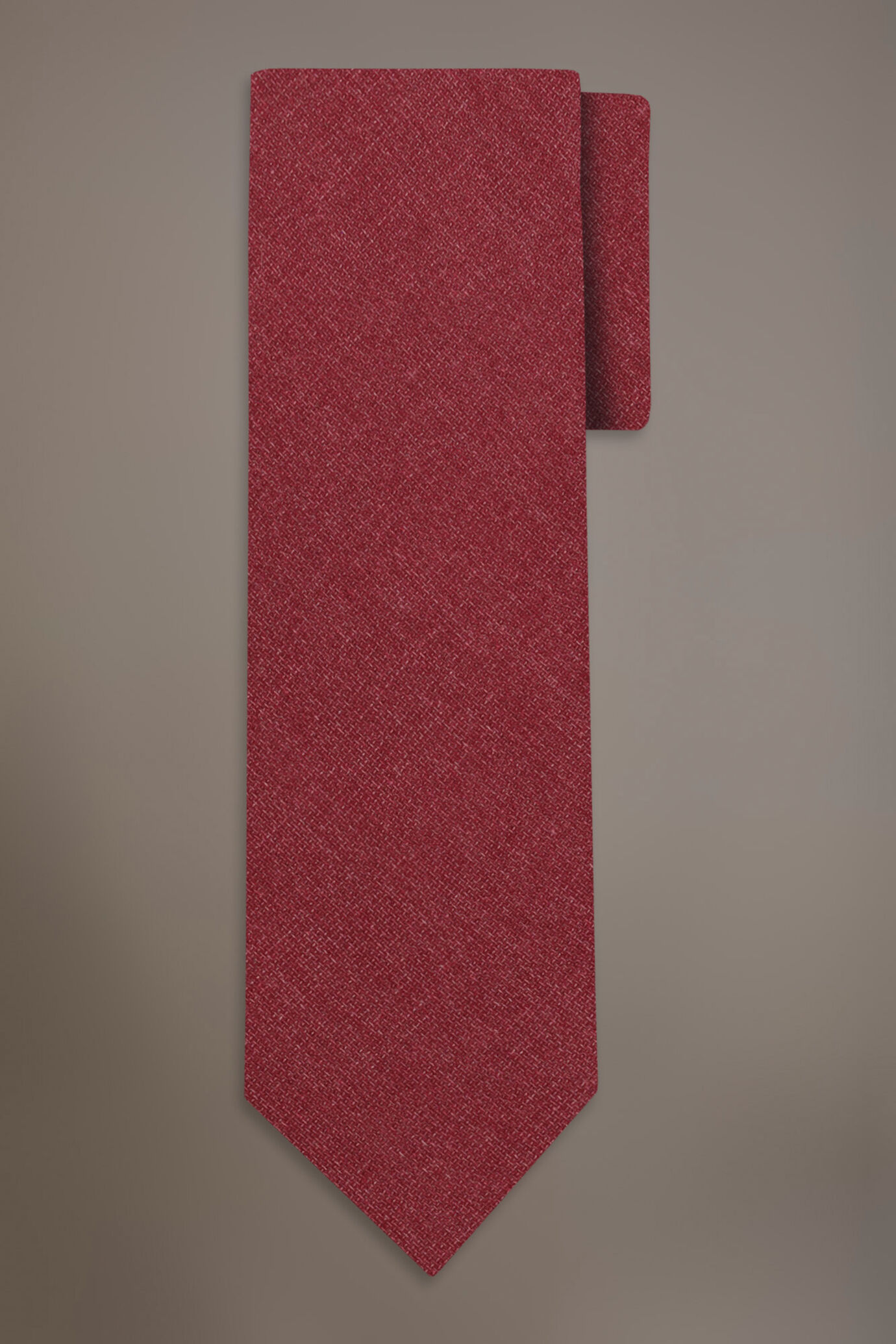 Bamboo blend tie solid colour image number 0