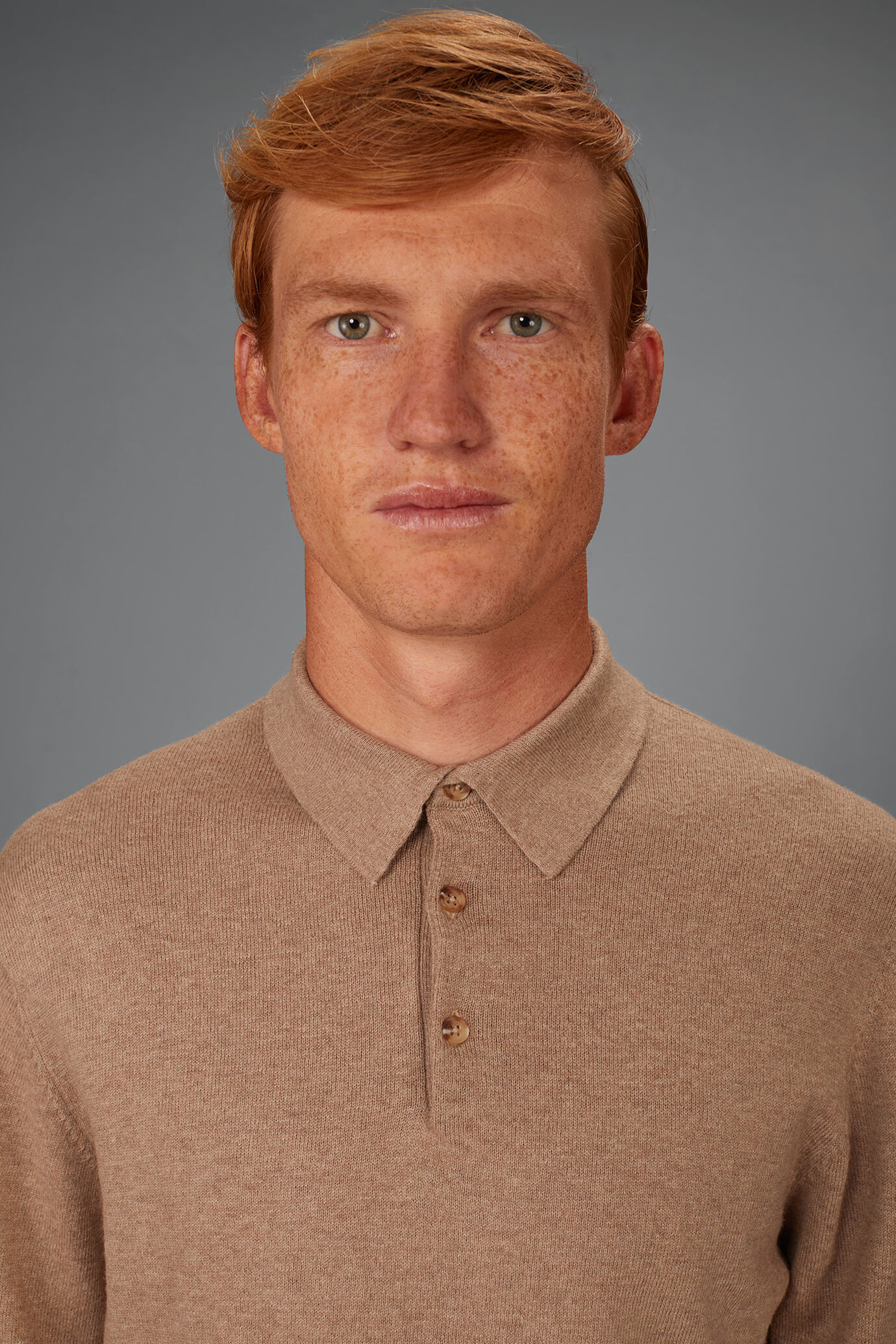 Herren-Polo aus Woll-Baumwollmischung Regular Fit image number 2