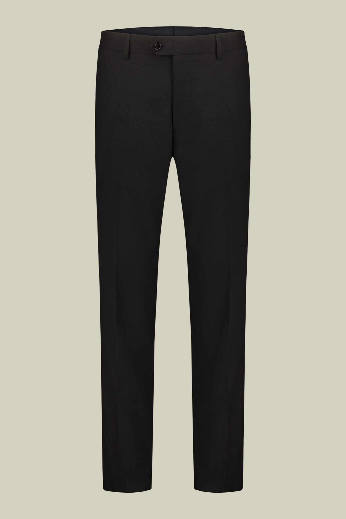 Men's regular fit single-breasted suit in plain fabric image number 7