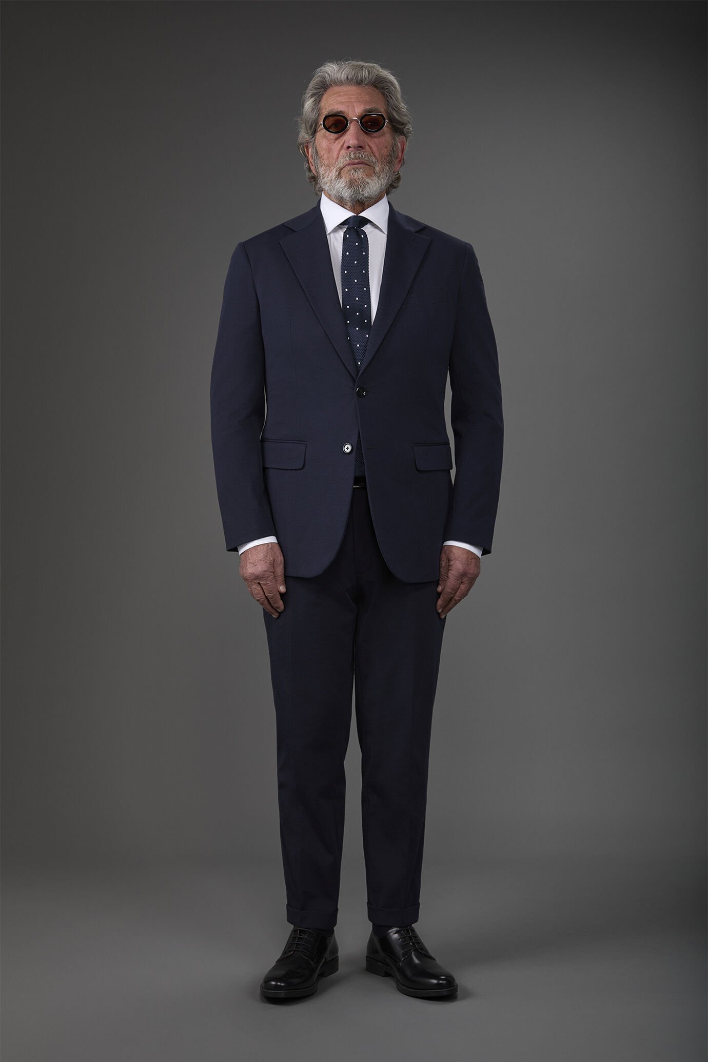 Veste homme à simple boutonnage en jersey