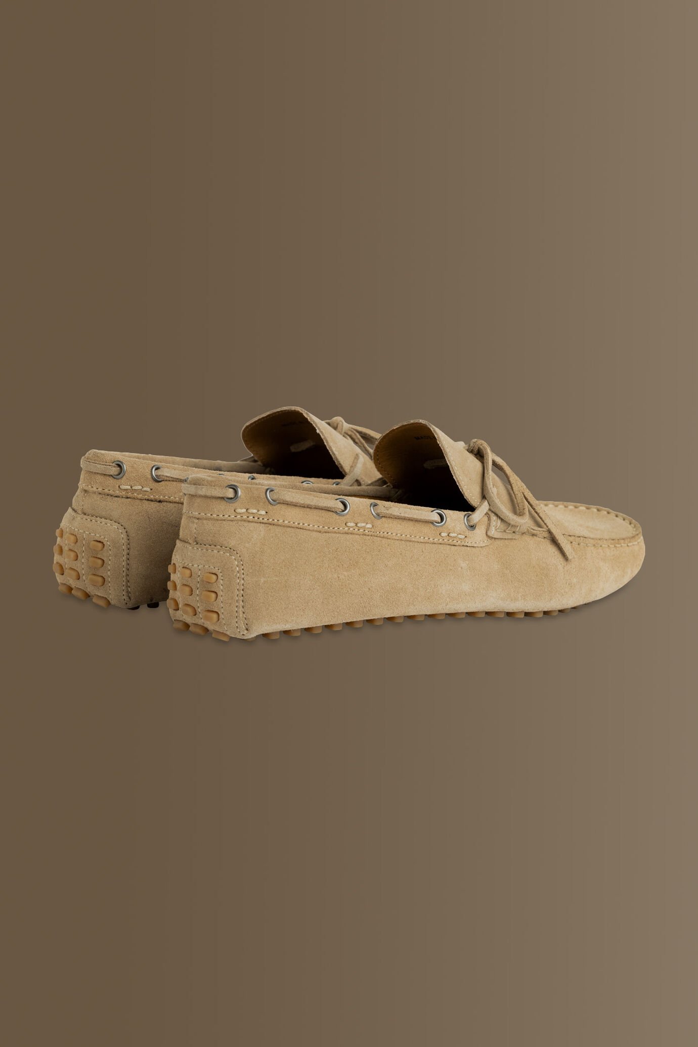 Mocassino uomo in vera pelle scamosciata image number 2