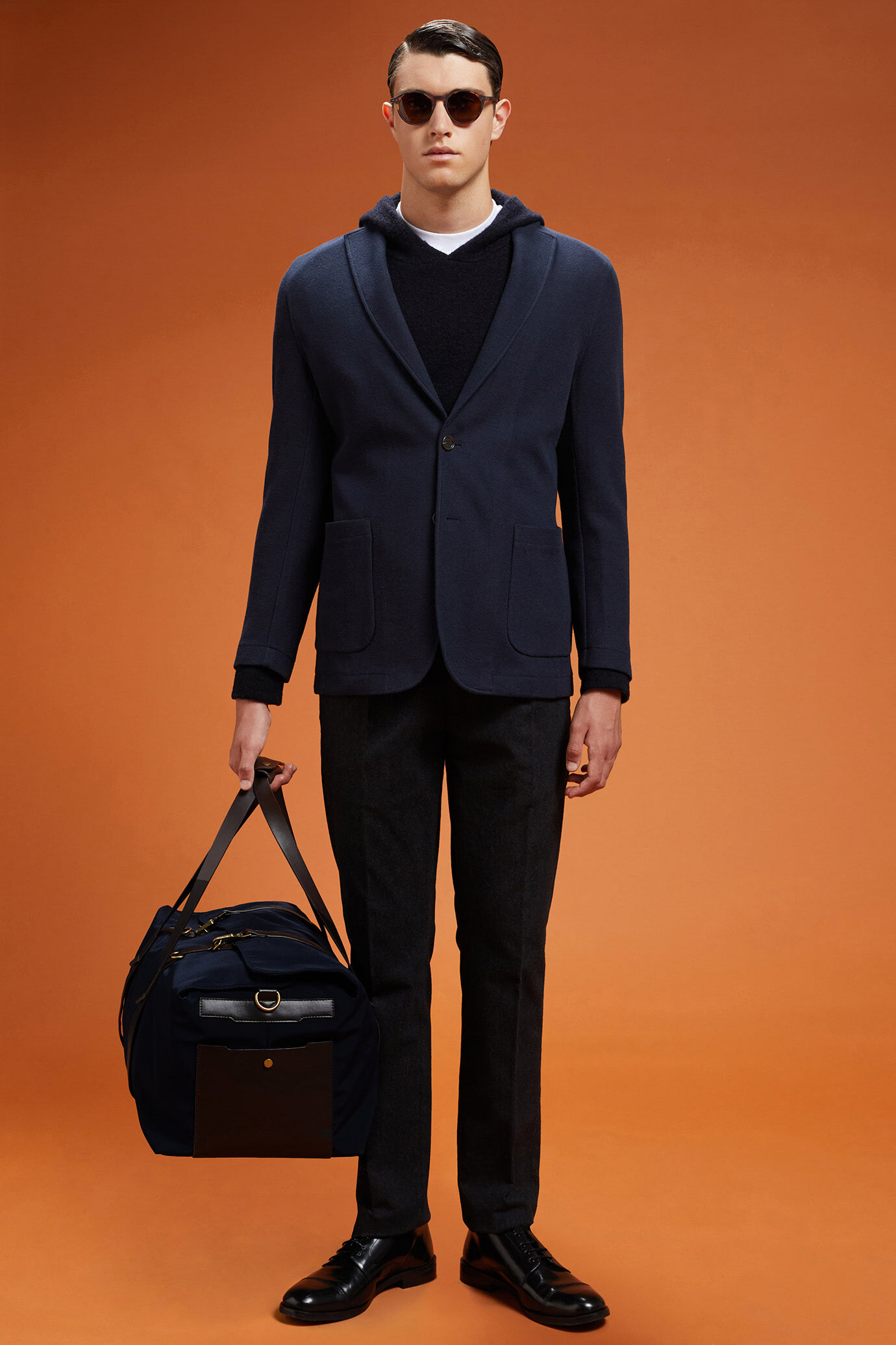 Giacca uomo in maglia tinta unita regular fit image number 1