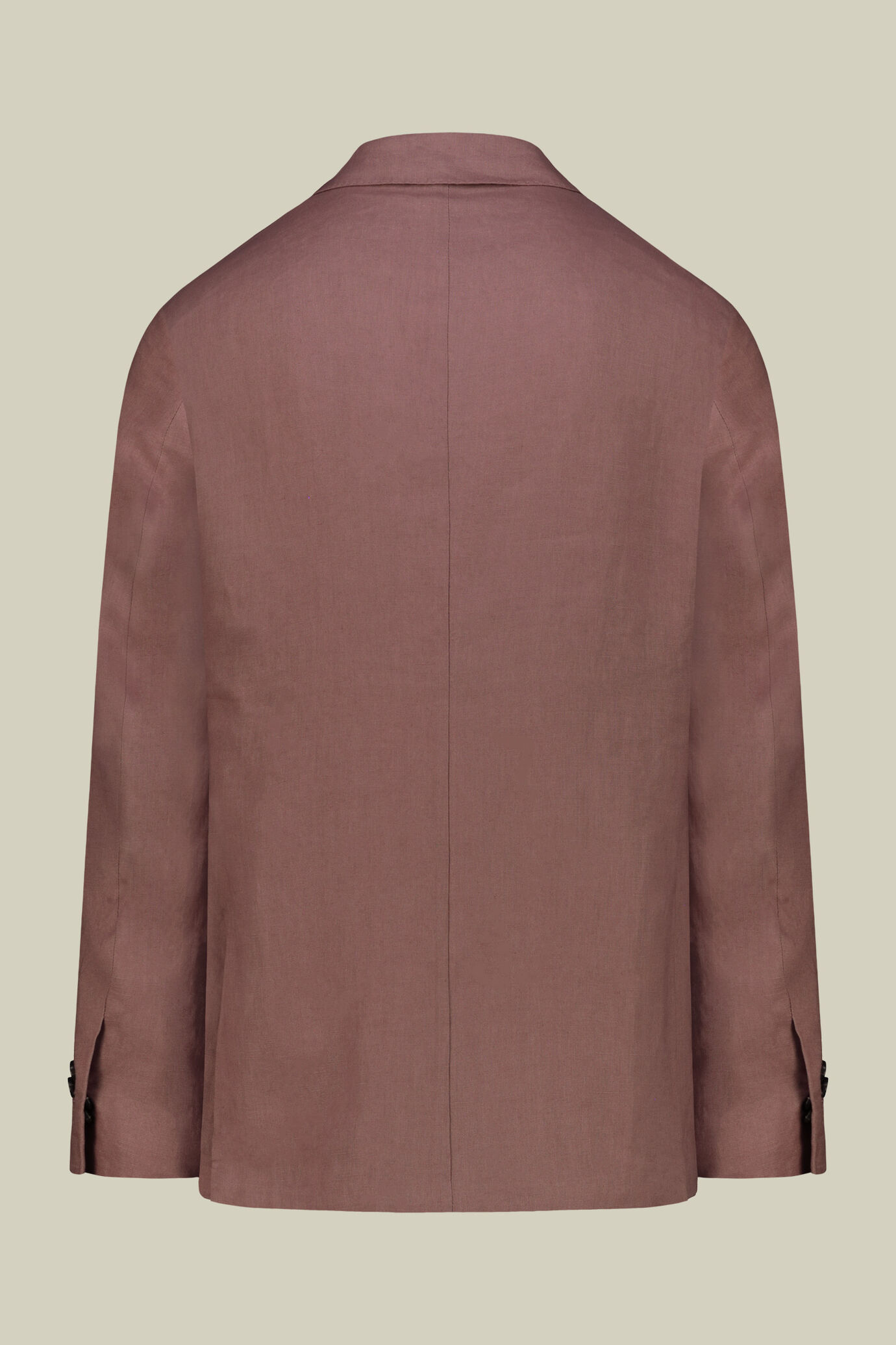 Abito uomo monopetto 100% lino regular fit image number 5