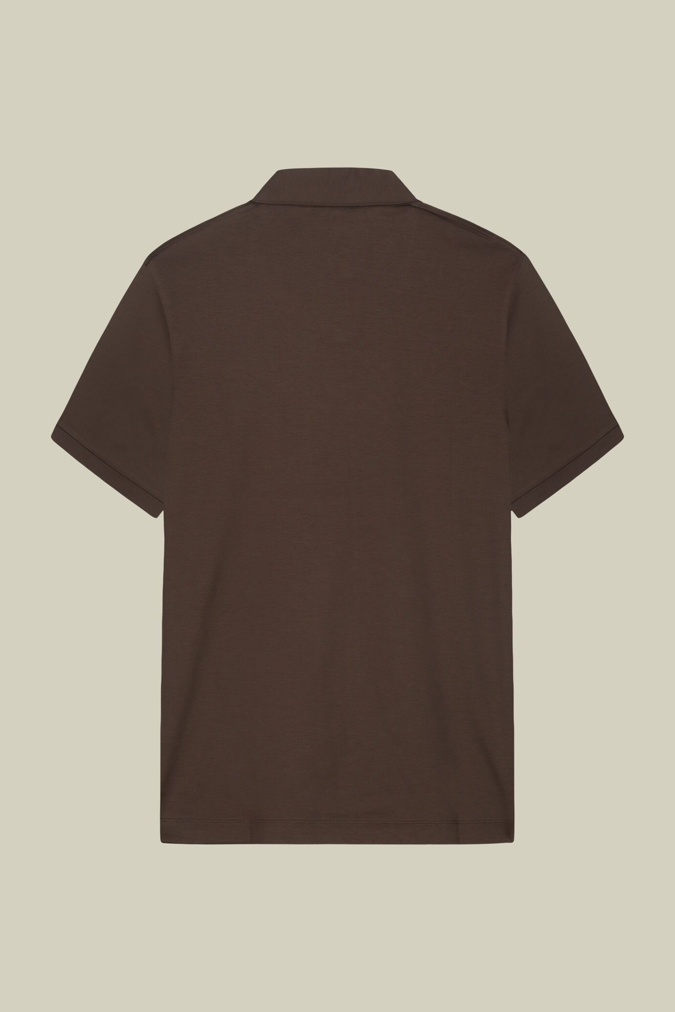 Men's polo shirt with Derby collar in 100% cotton, regular fit image number 5