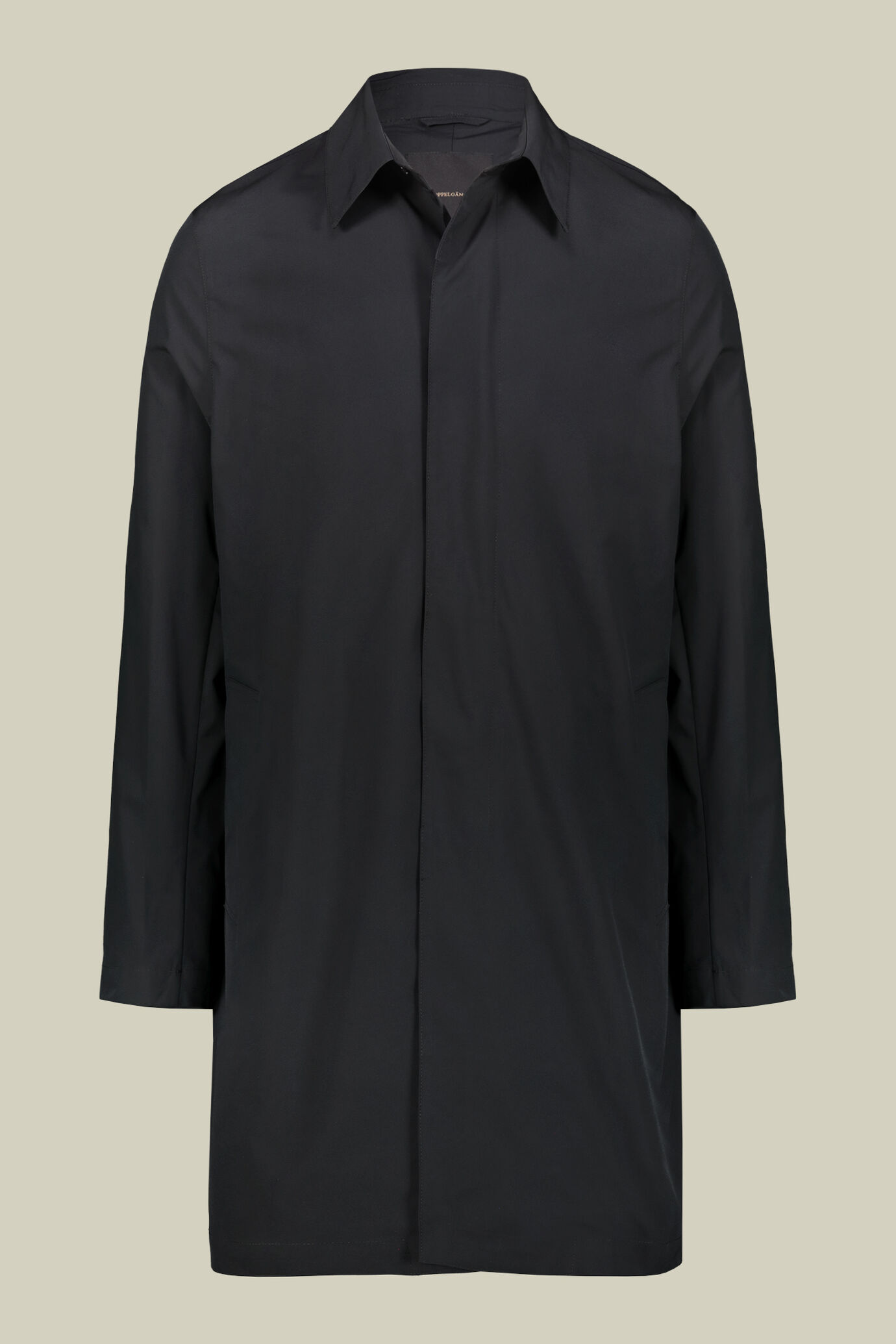 Men's coat in lightweight regular fit fabric