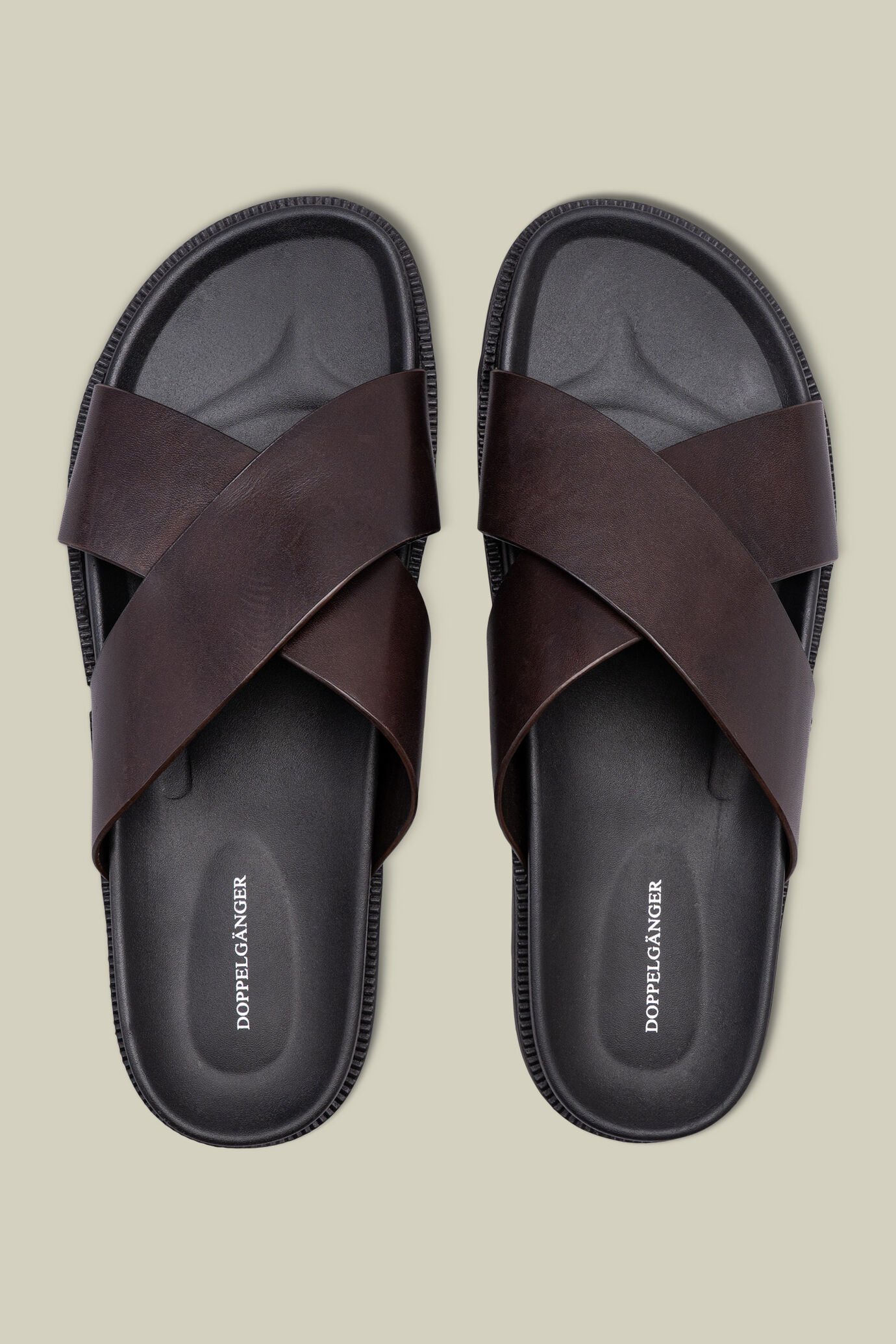Casual men's moccasin in 100% genuine suede leather image number 2