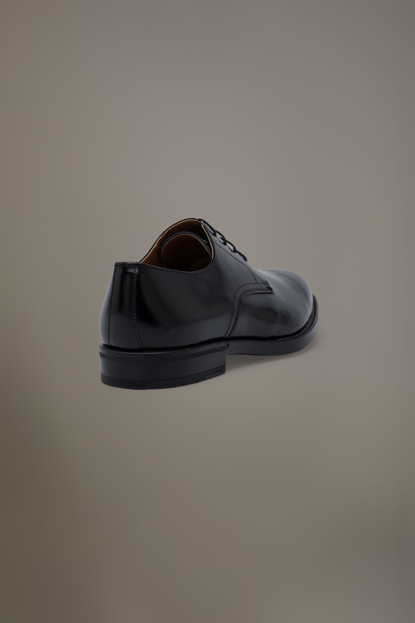 Derby shoes 100% leather with rubber sole image number 2