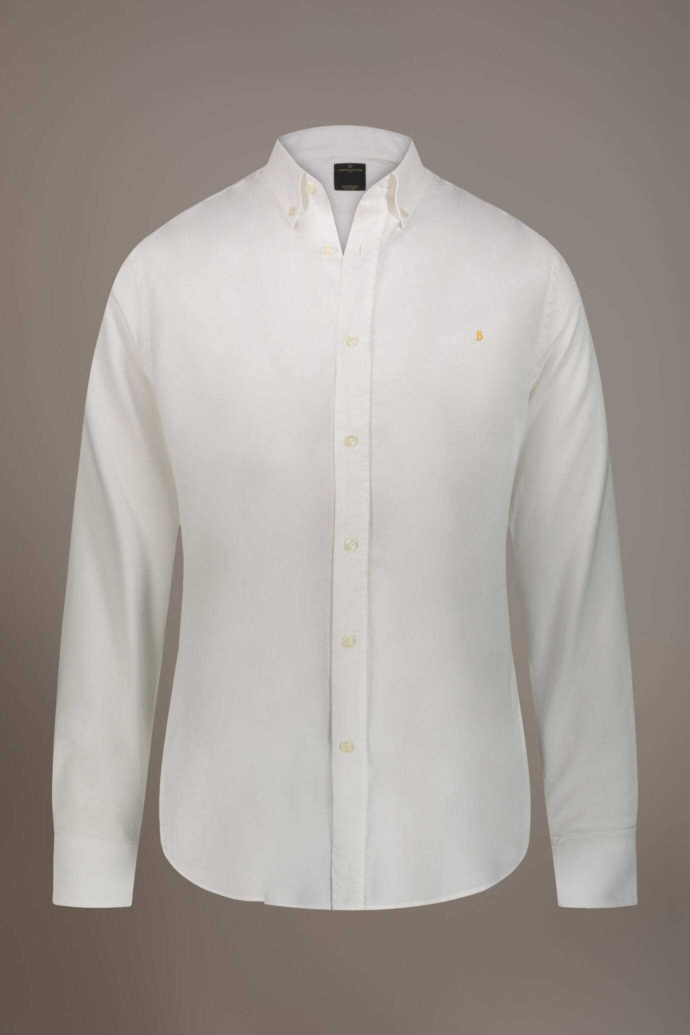 Gewaschenes Button-Down-Hemd aus ultraleichtem Oxford-Stoff in Komfort-Passform image number 3