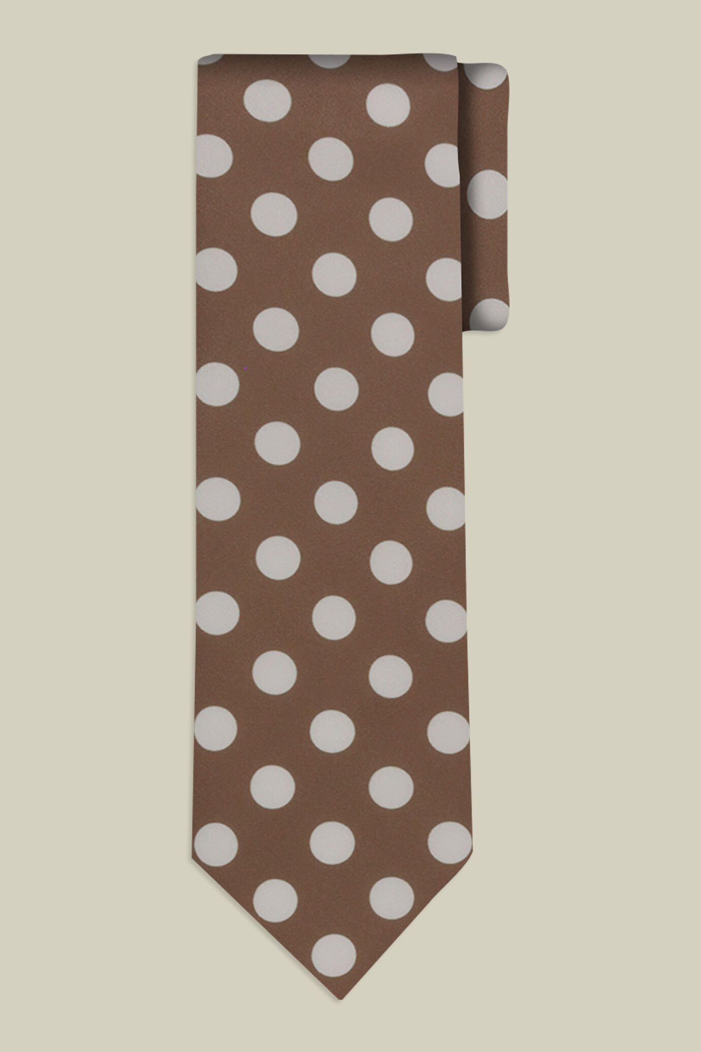 Men's macro polka dot tie image number 1