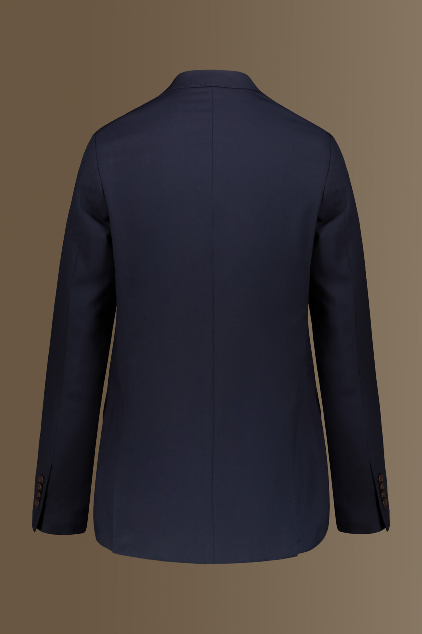 Single-breasted solid color travel suit image number 6