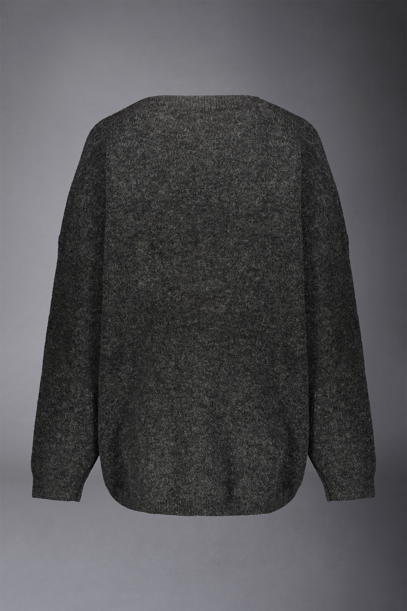 Maglia donna girocollo misto mohair image number 5