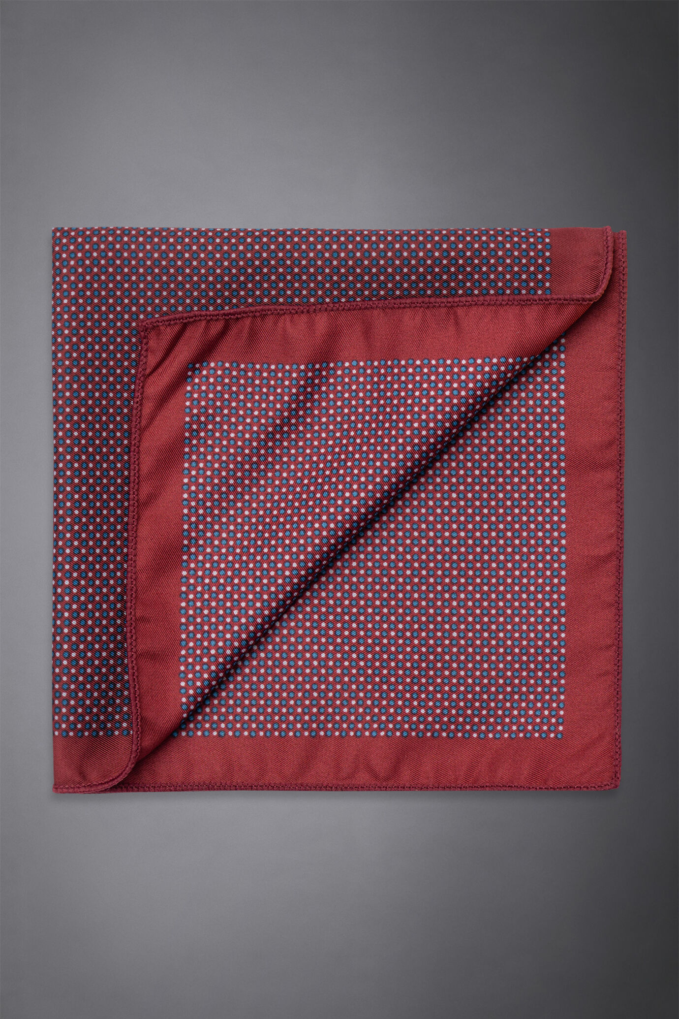 Einstecktuch aus bedrucktem, gemustertem Twill image number 0