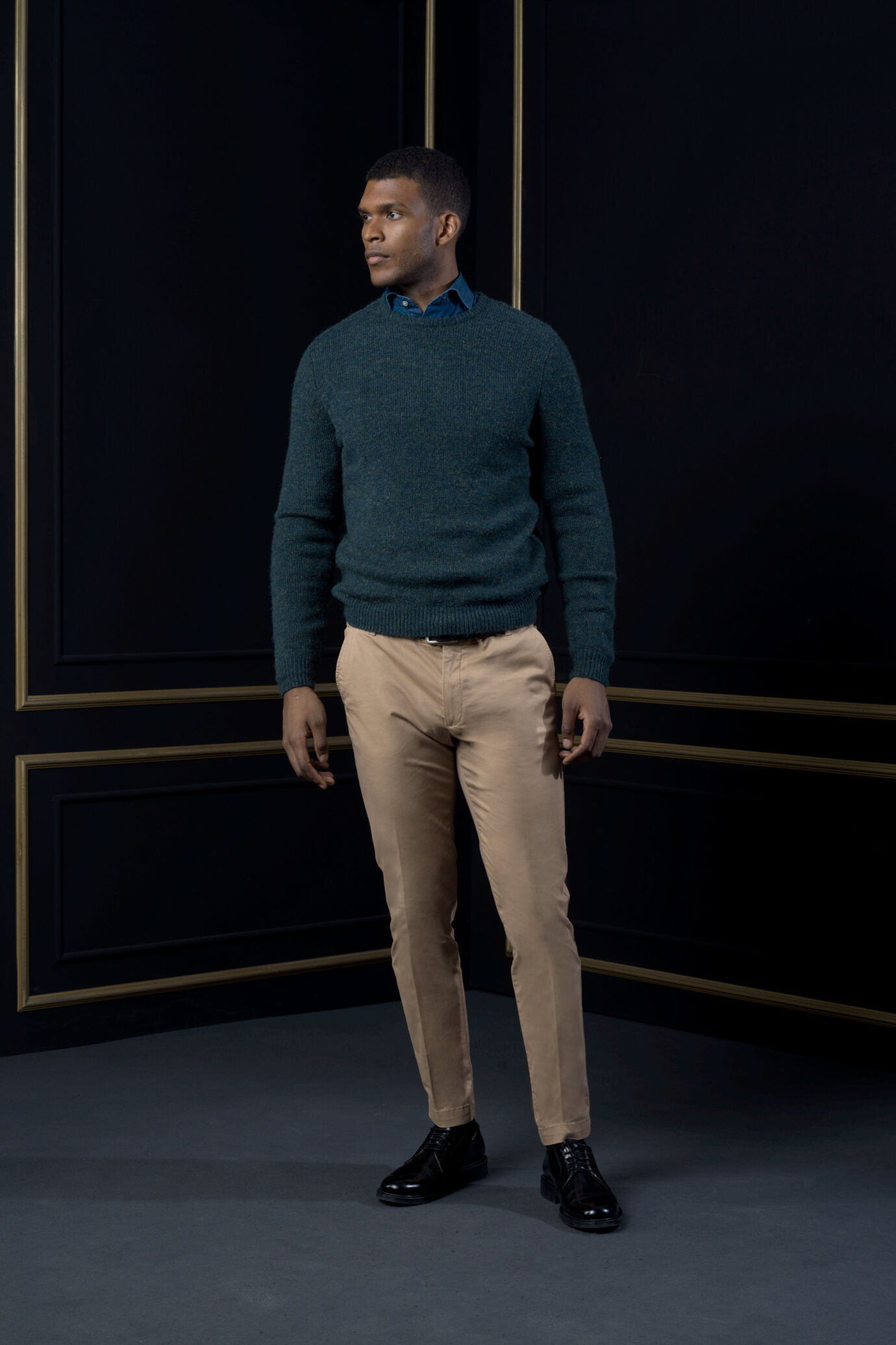 Stretch chino trousers image number 0