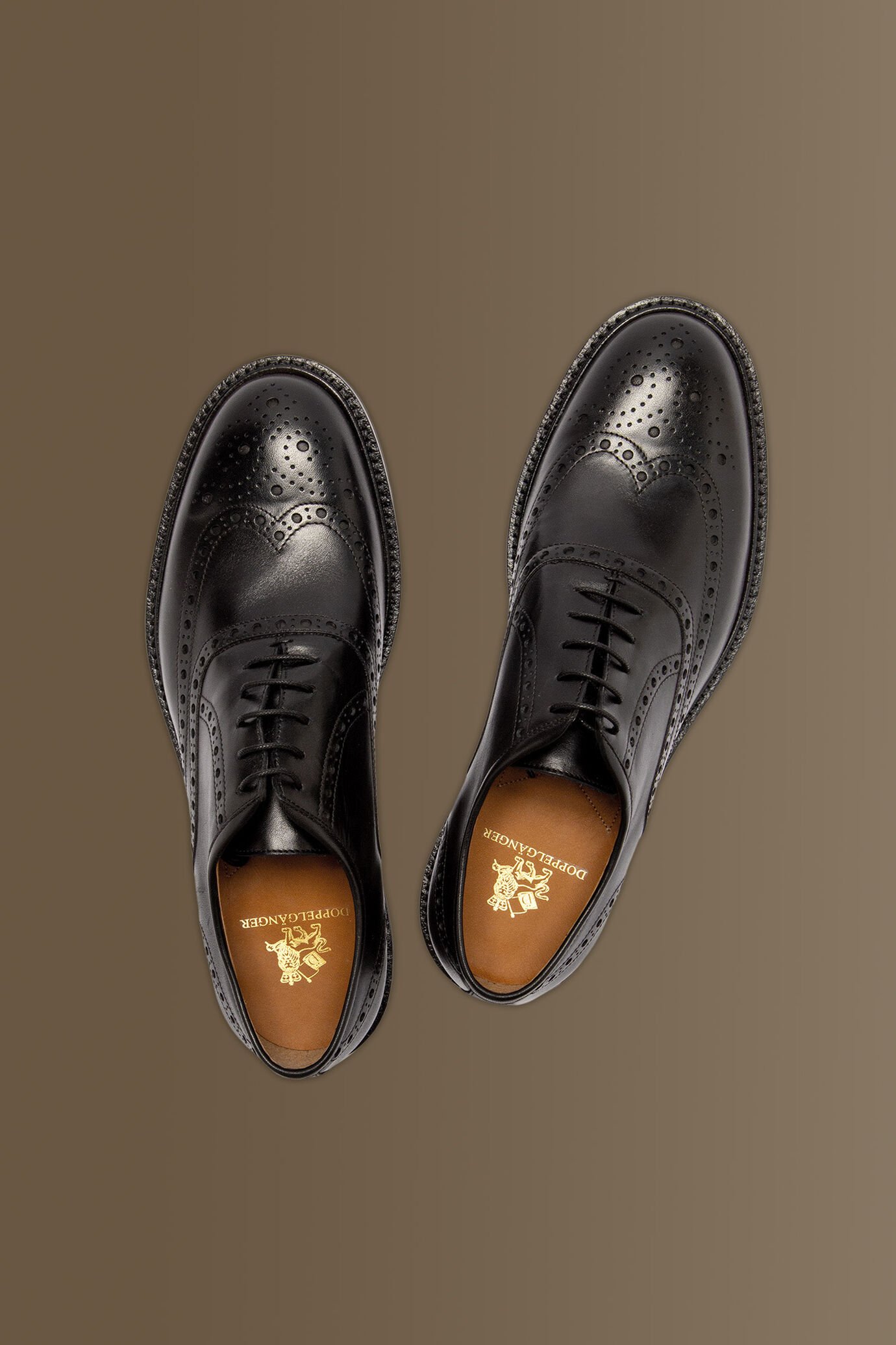 Scarpa uomo oxford Brouge 100% pelle image number 2