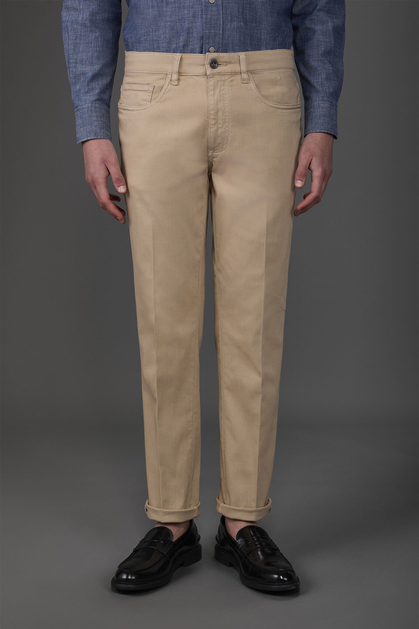 5-Pocket-Hose für Herren aus Twill image number 1