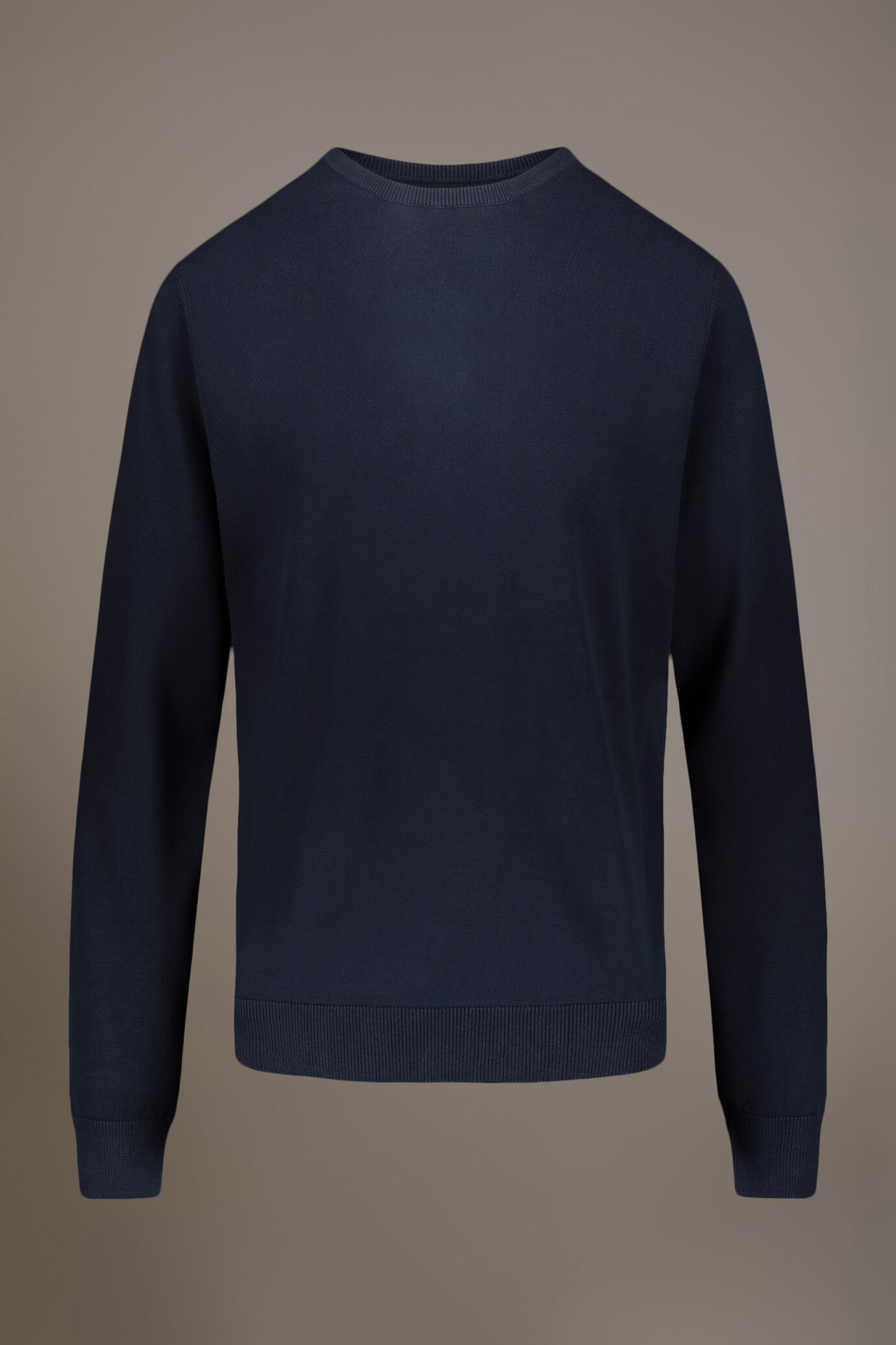 Pull col rond 100% coton image number 4