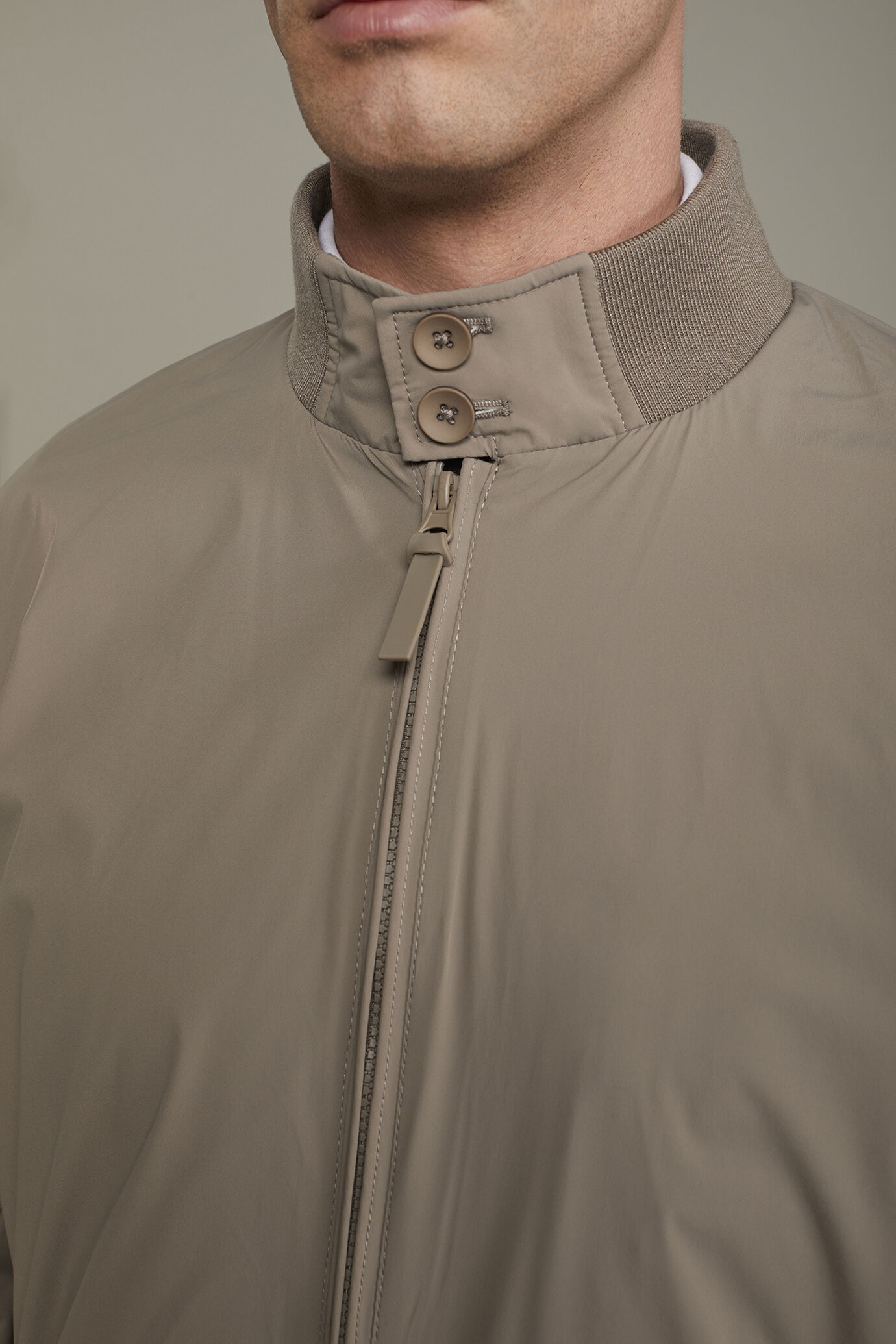 Giubbino uomo foderato comfort fit image number 3
