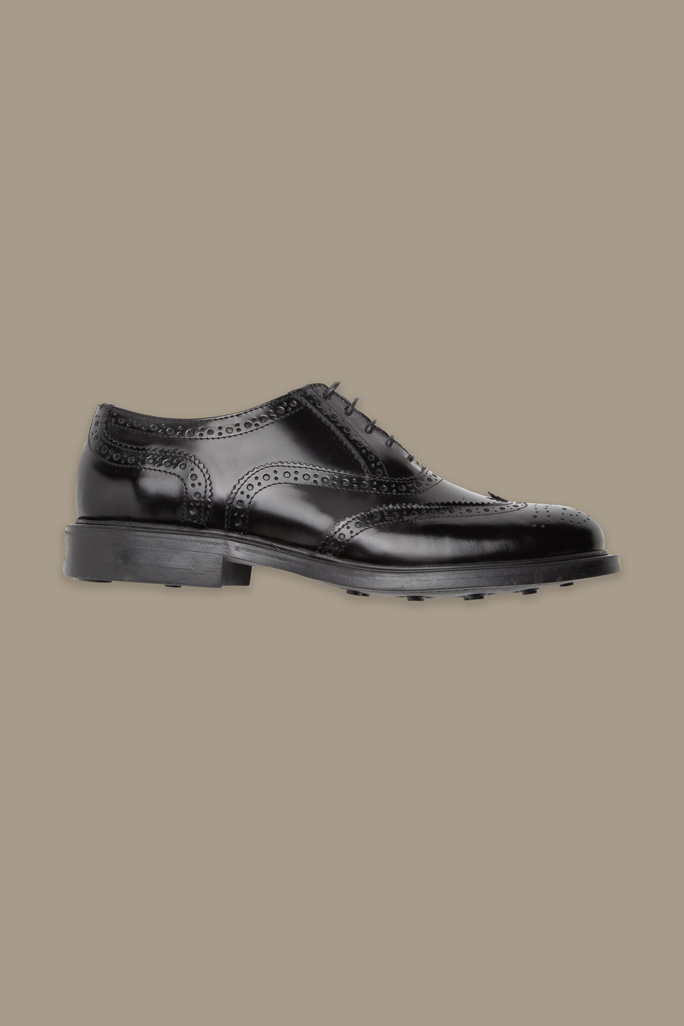 Scarpa full brouge derby 100% pelle image number 1