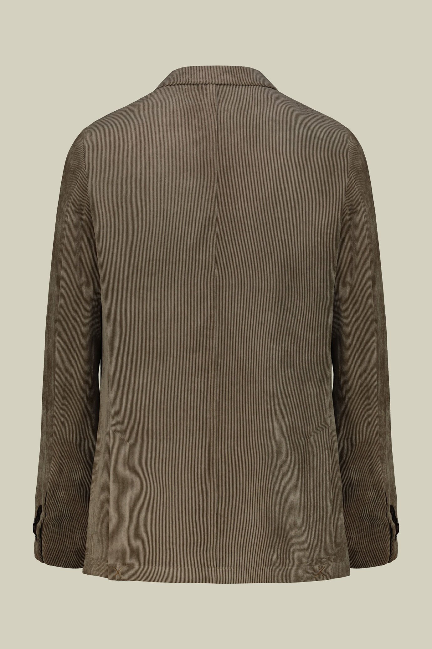 Abito uomo doppiopetto in velluto a coste regular fit image number 5