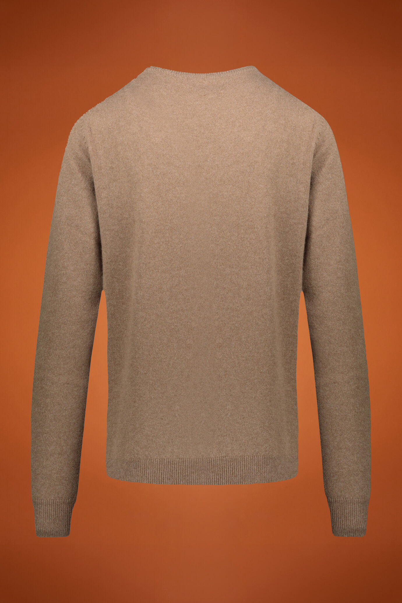 Men's 100% cashmere regular fit roundneck sweater