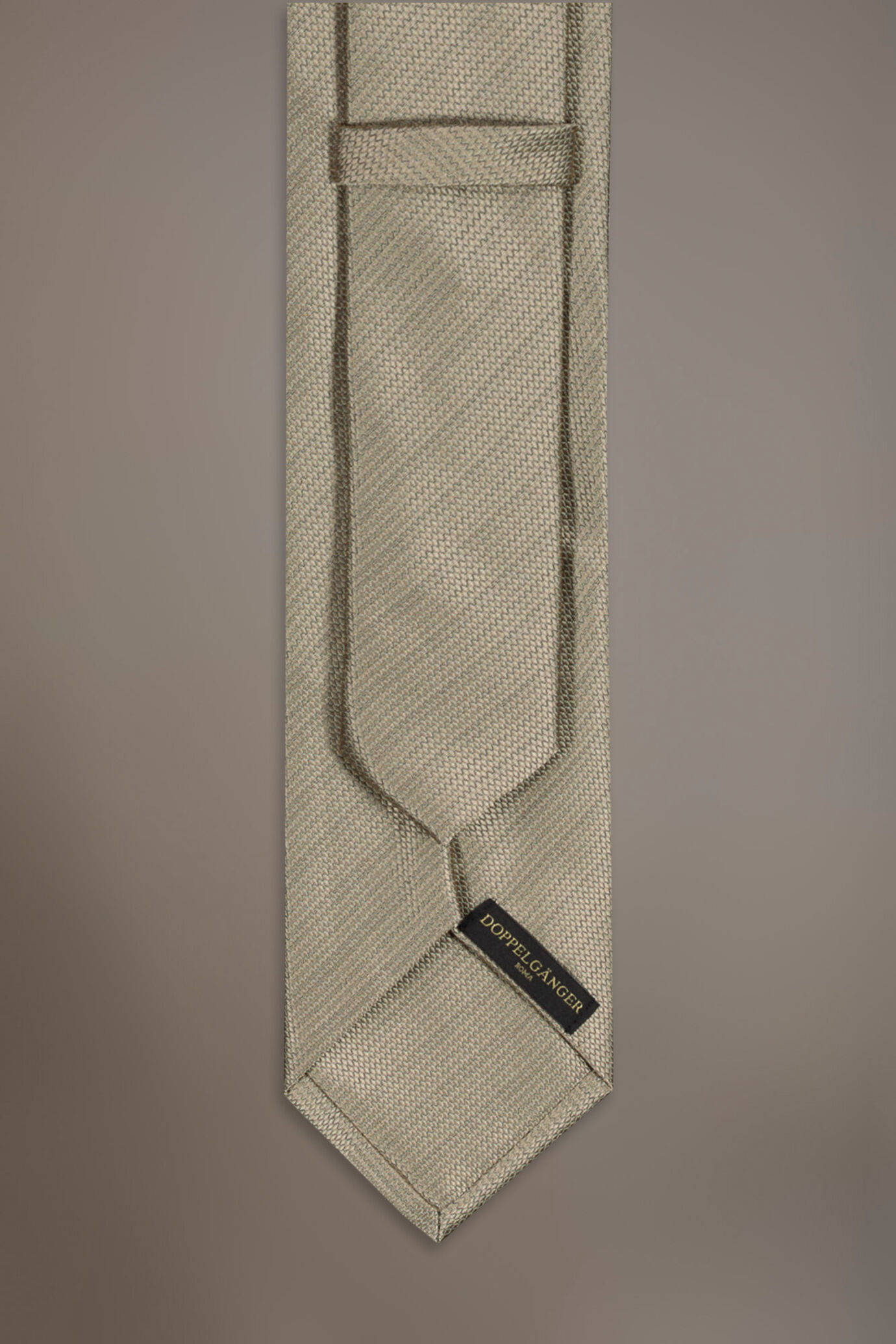 Solid colour tie jacquard image number 1